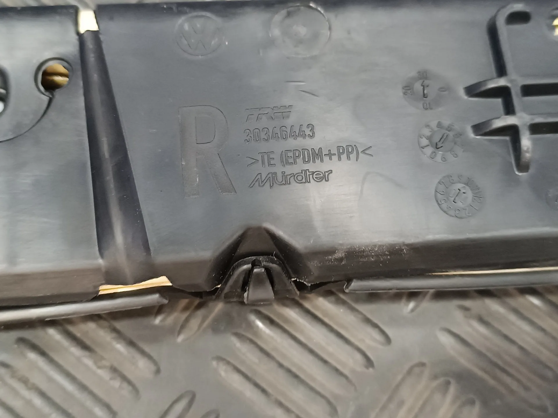 Airbag Cortina Delantero Derecho para Volkswagen Touran (1T1)