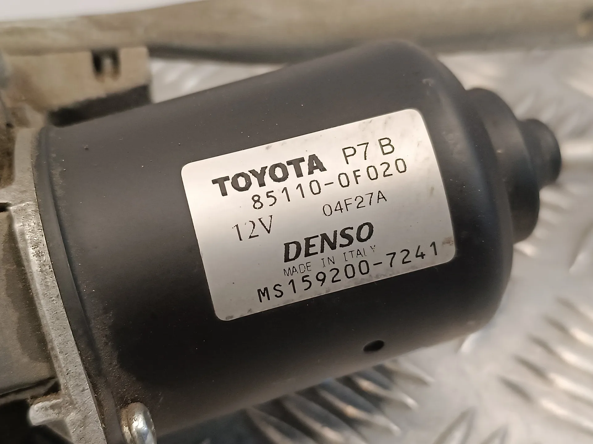 Motor Limpia Delantero para Toyota Corolla Verso (R1)