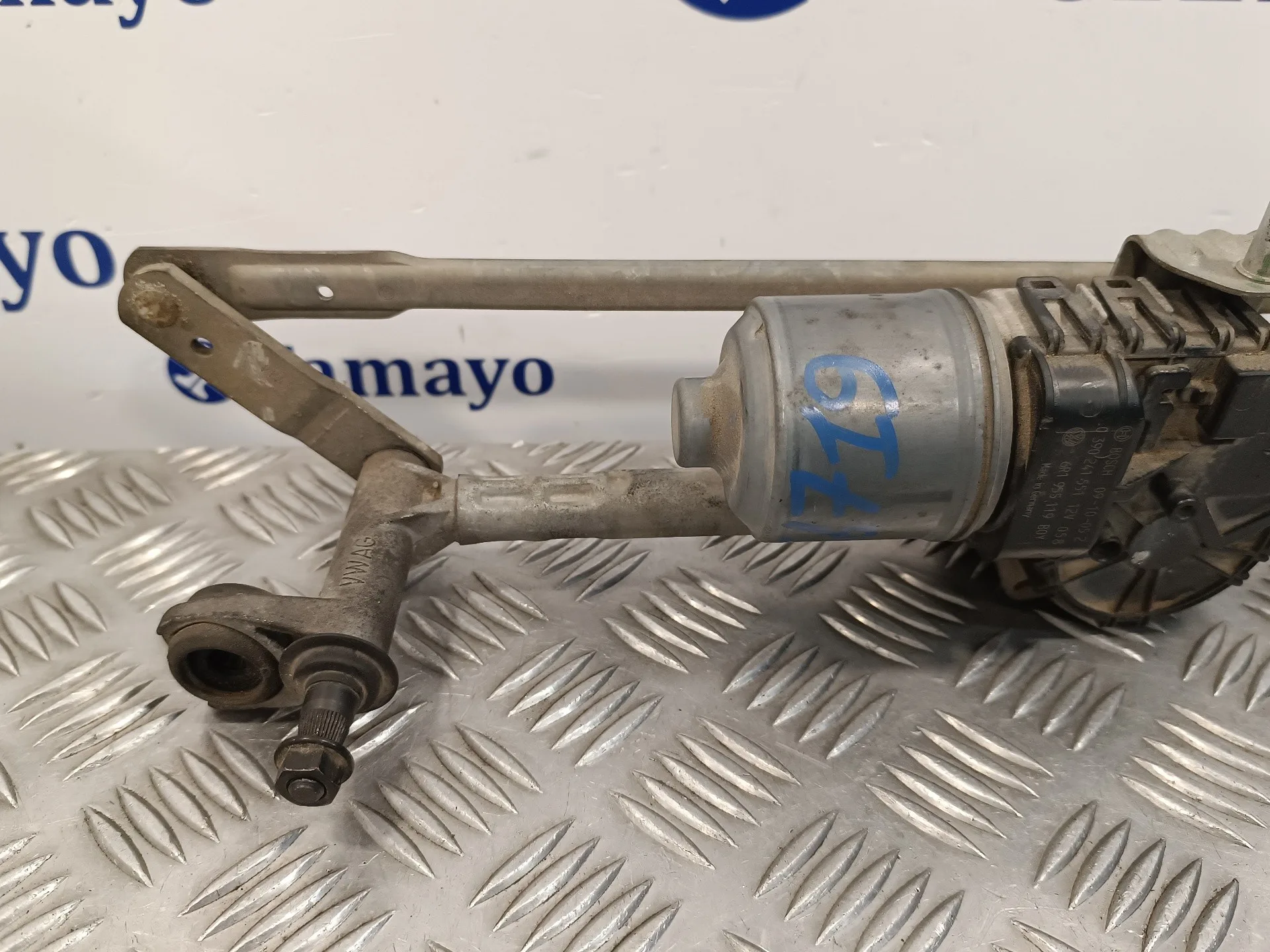 Motor Limpia Delantero para Volkswagen Polo (6R1)