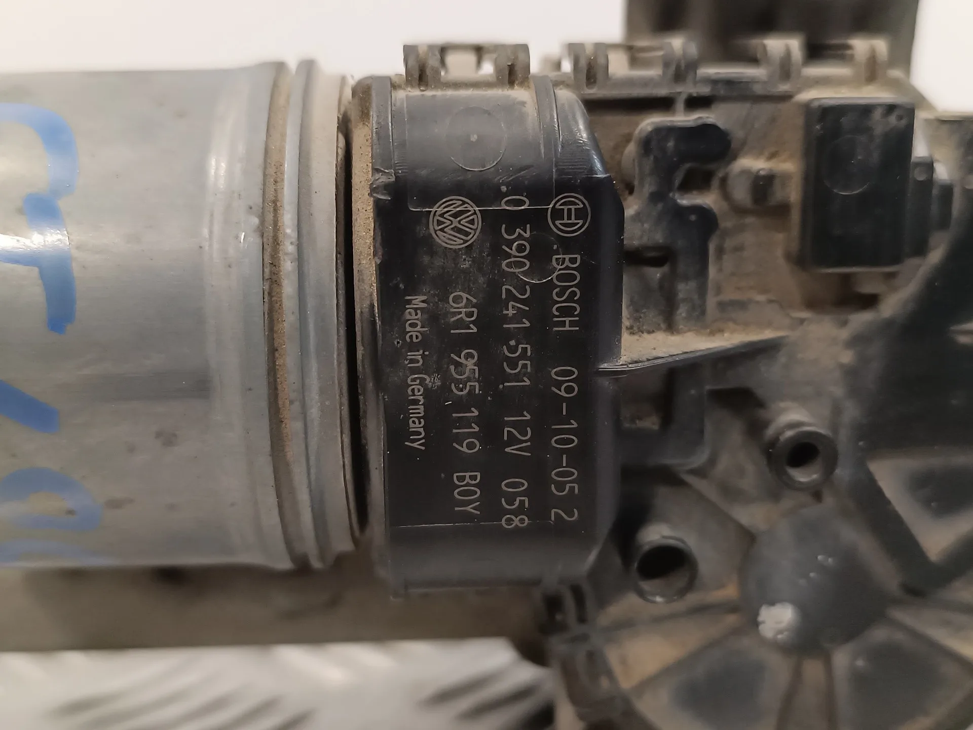 Motor Limpia Delantero para Volkswagen Polo (6R1)