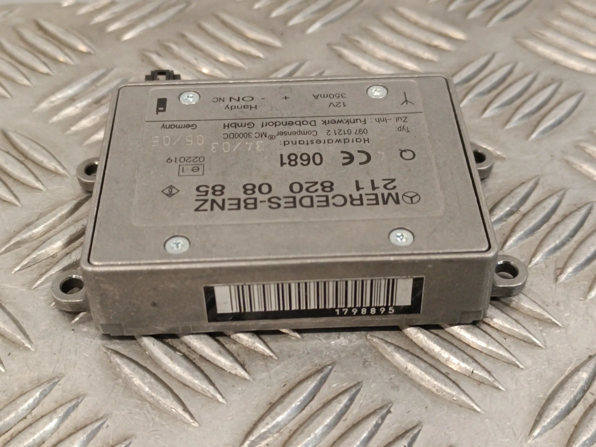 Modulo Electronico para Mercedes-Benz Clase Slk (W171) Roadster