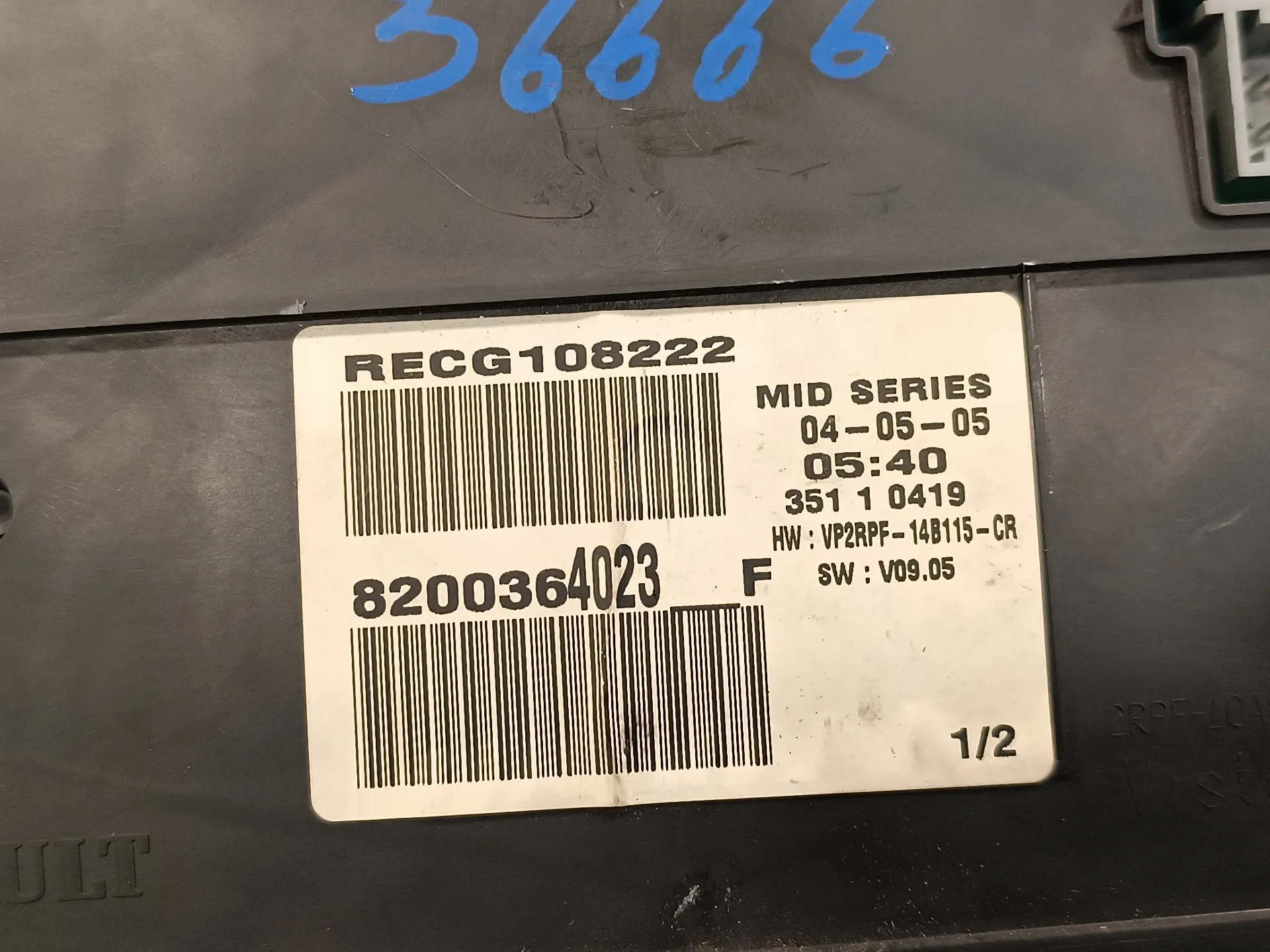 Cuadro Instrumentos para Renault Megane Ii Berlina 5P