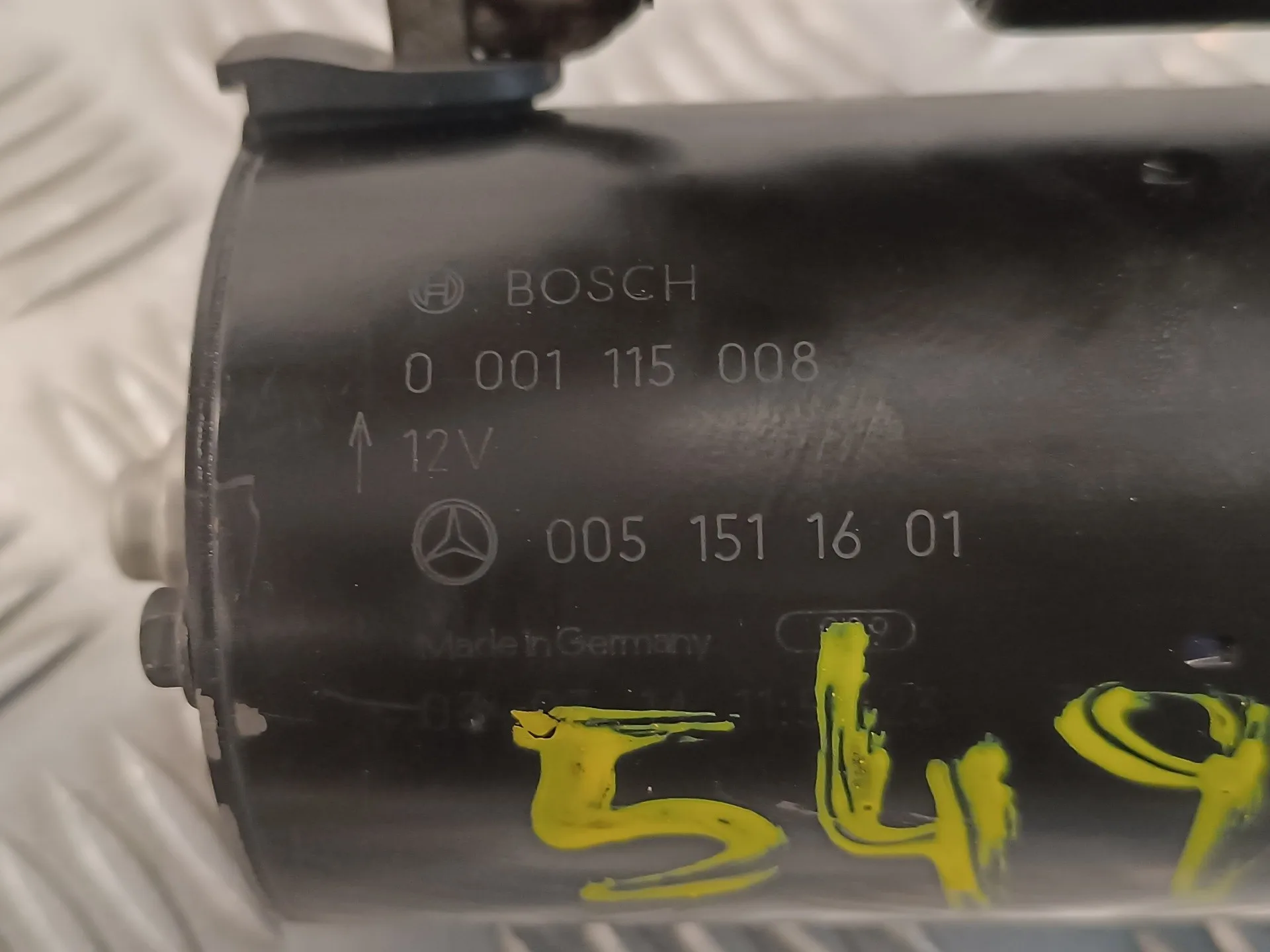 Motor Arranque para Mercedes-Benz Clase A (W168)