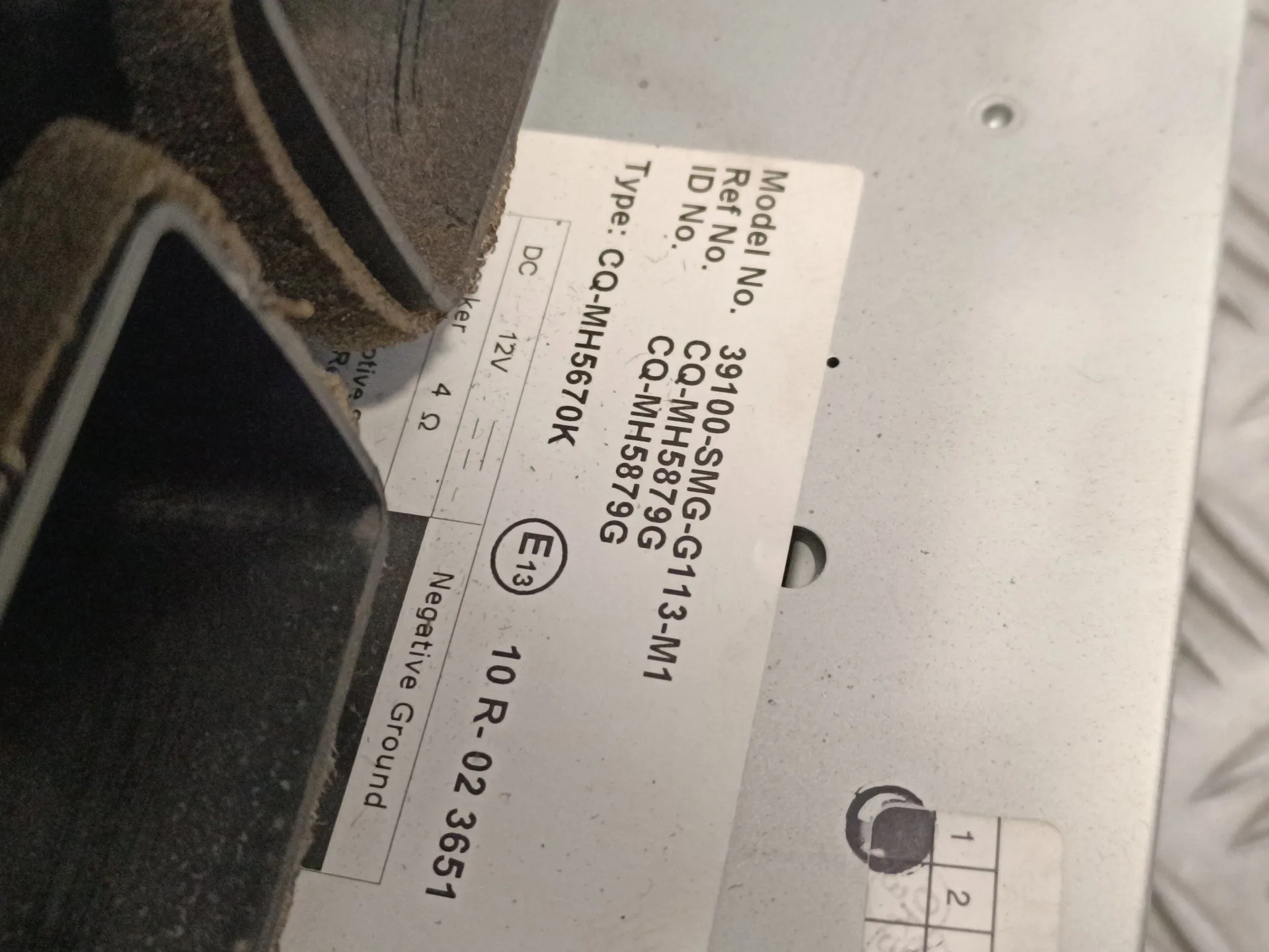 Sistema Audio / Radio Cd para Honda Civic Berlina 5 (Fk)