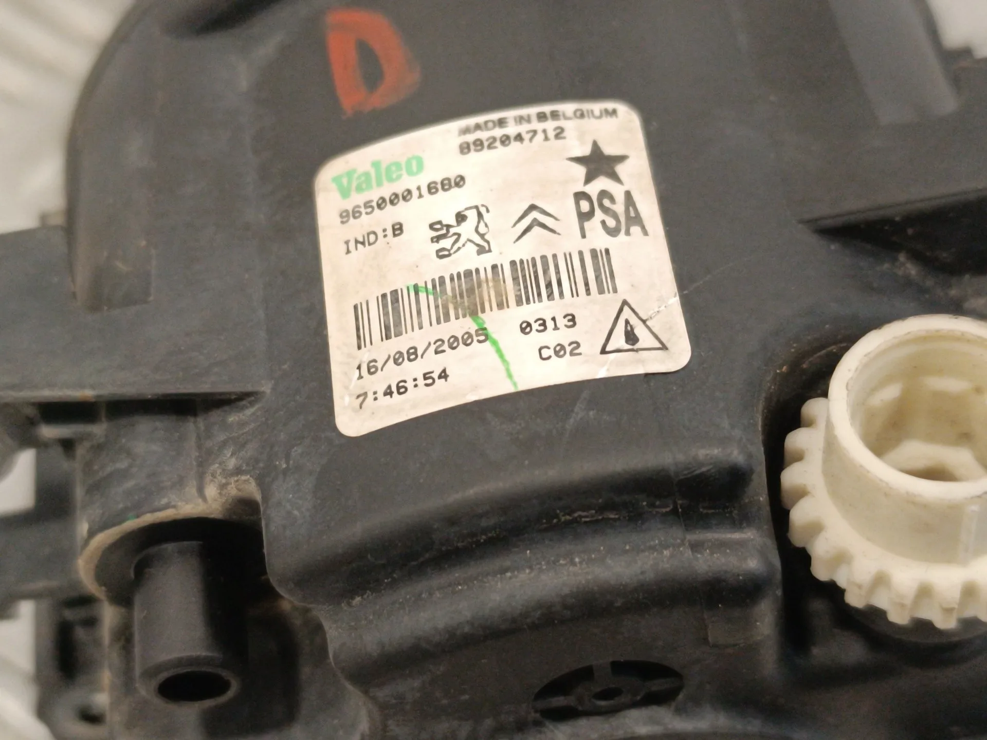 Faro Antiniebla Derecho para Peugeot 307 Break/Sw (S2)