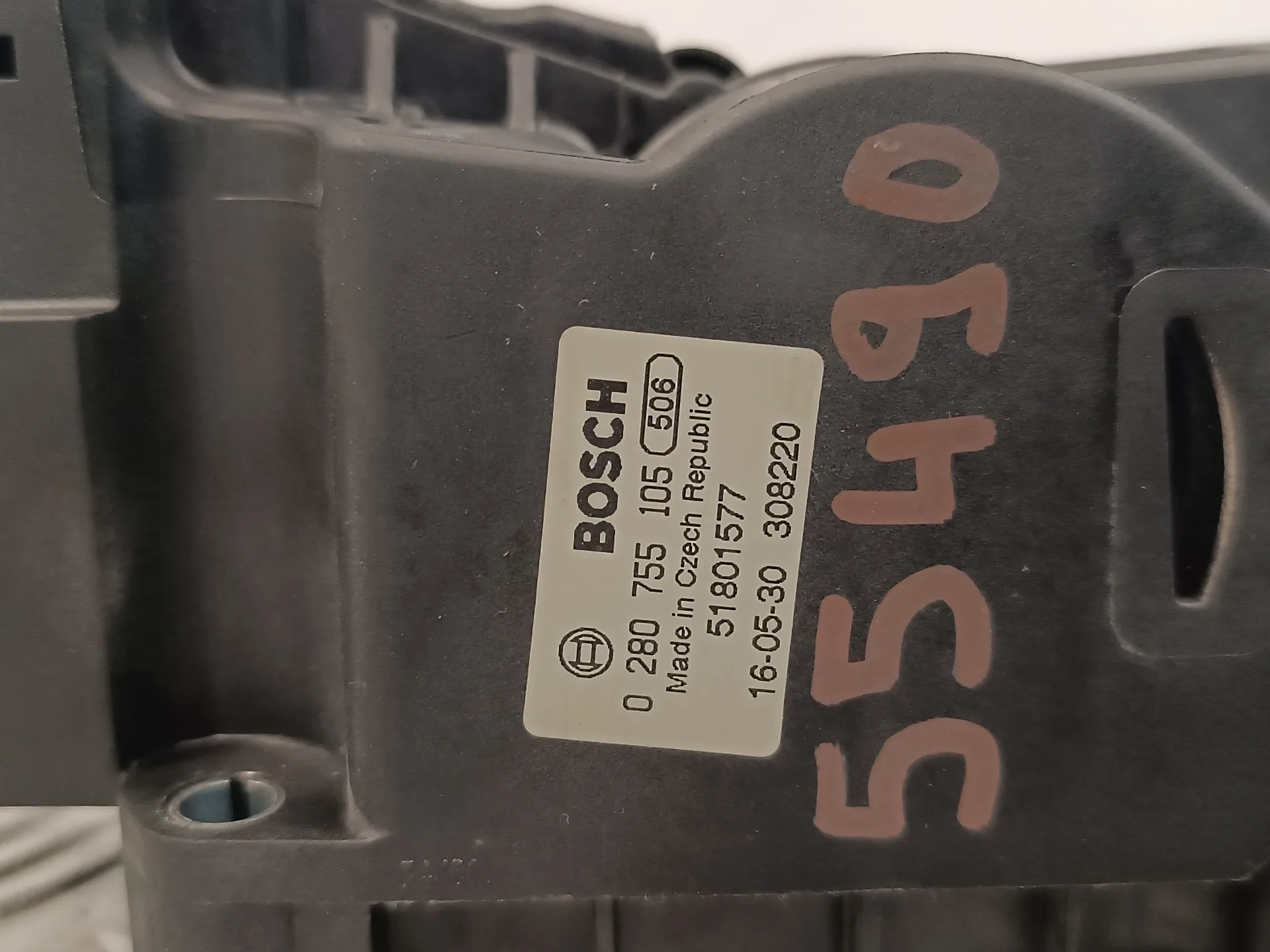 Pedal Acelerador para Peugeot Bipper