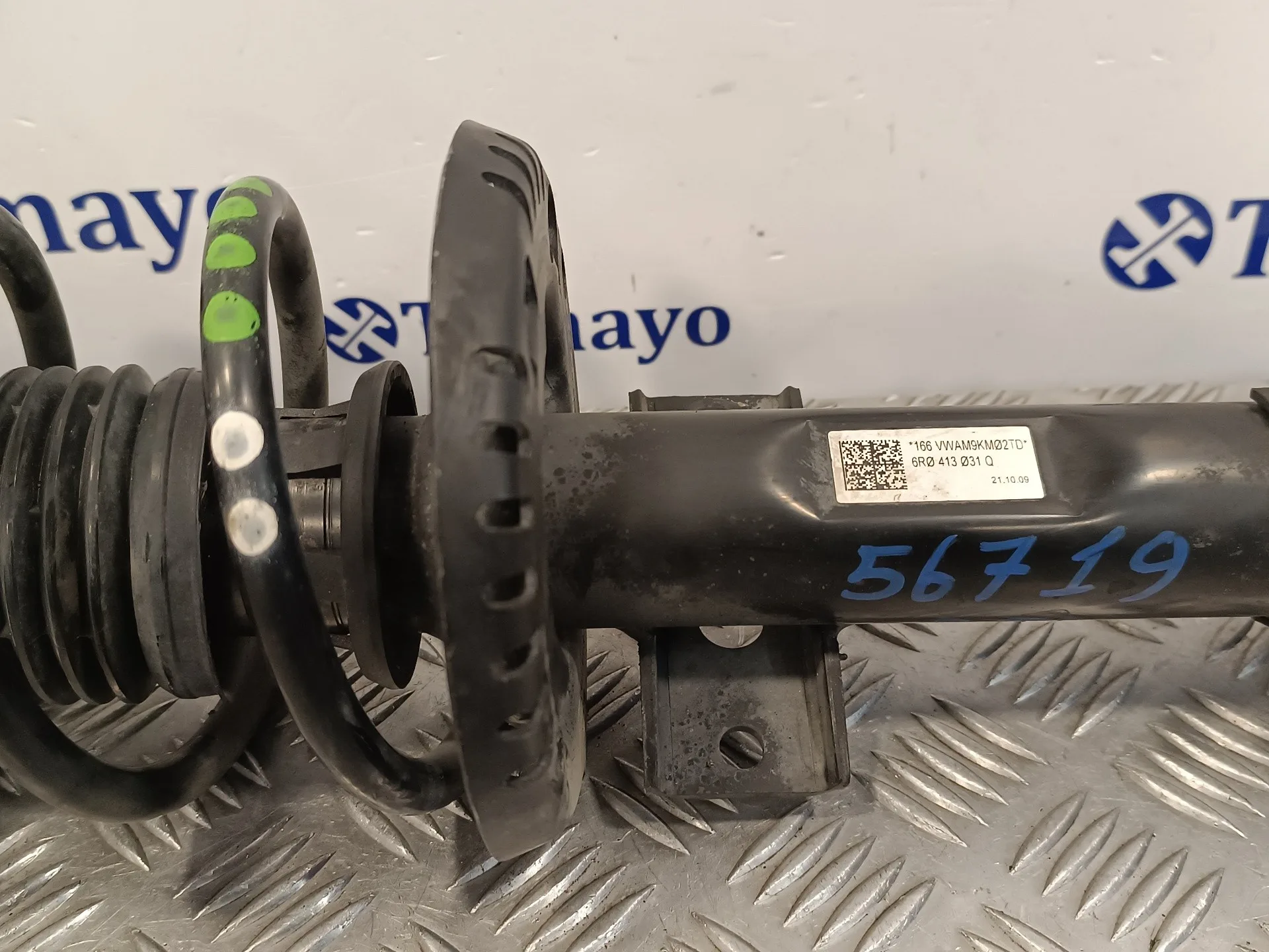 Amortiguador Delantero Derecho para Volkswagen Polo (6R1)