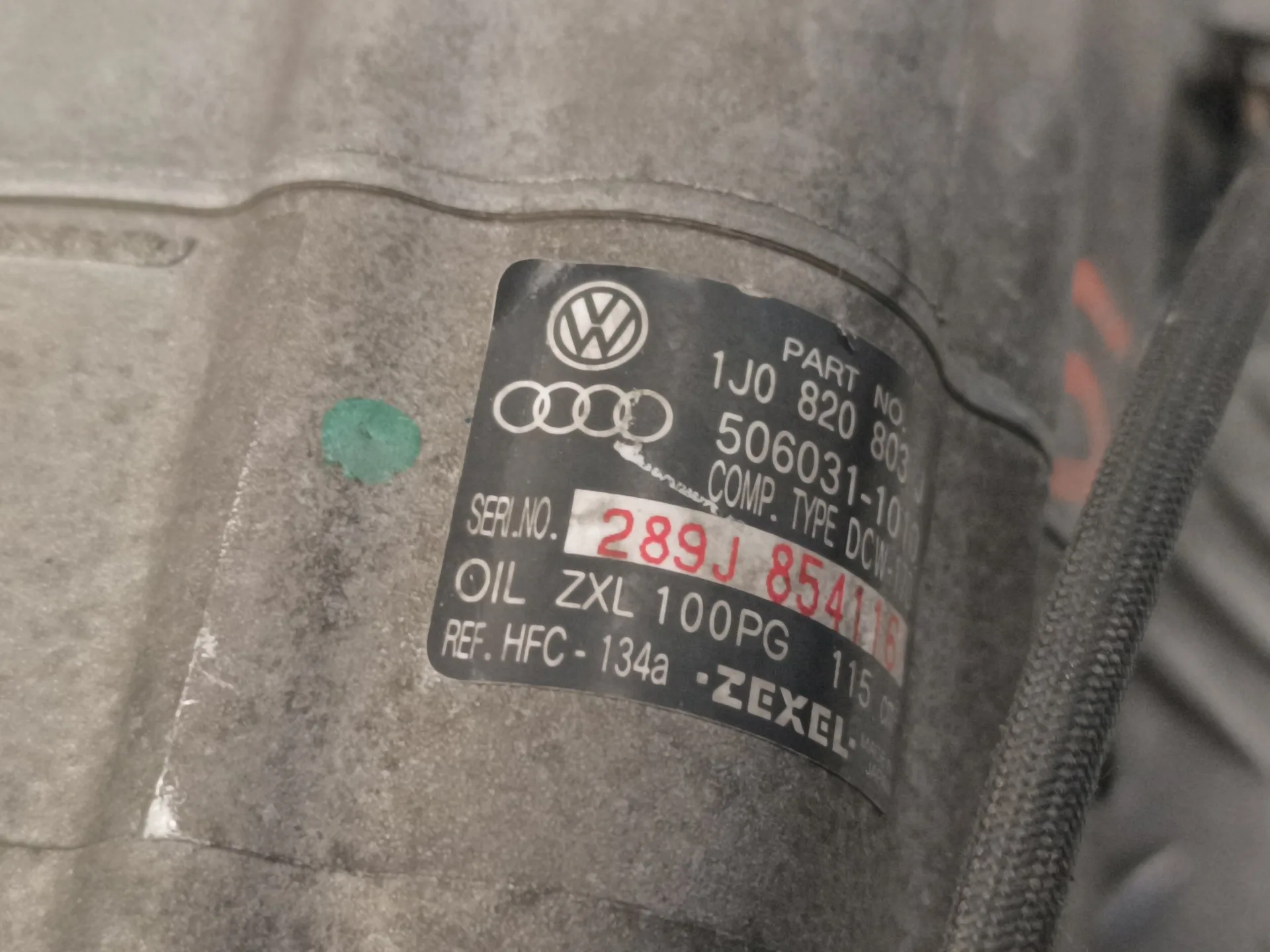 Compresor Aire Acondicionado para Audi A3 (8L)
