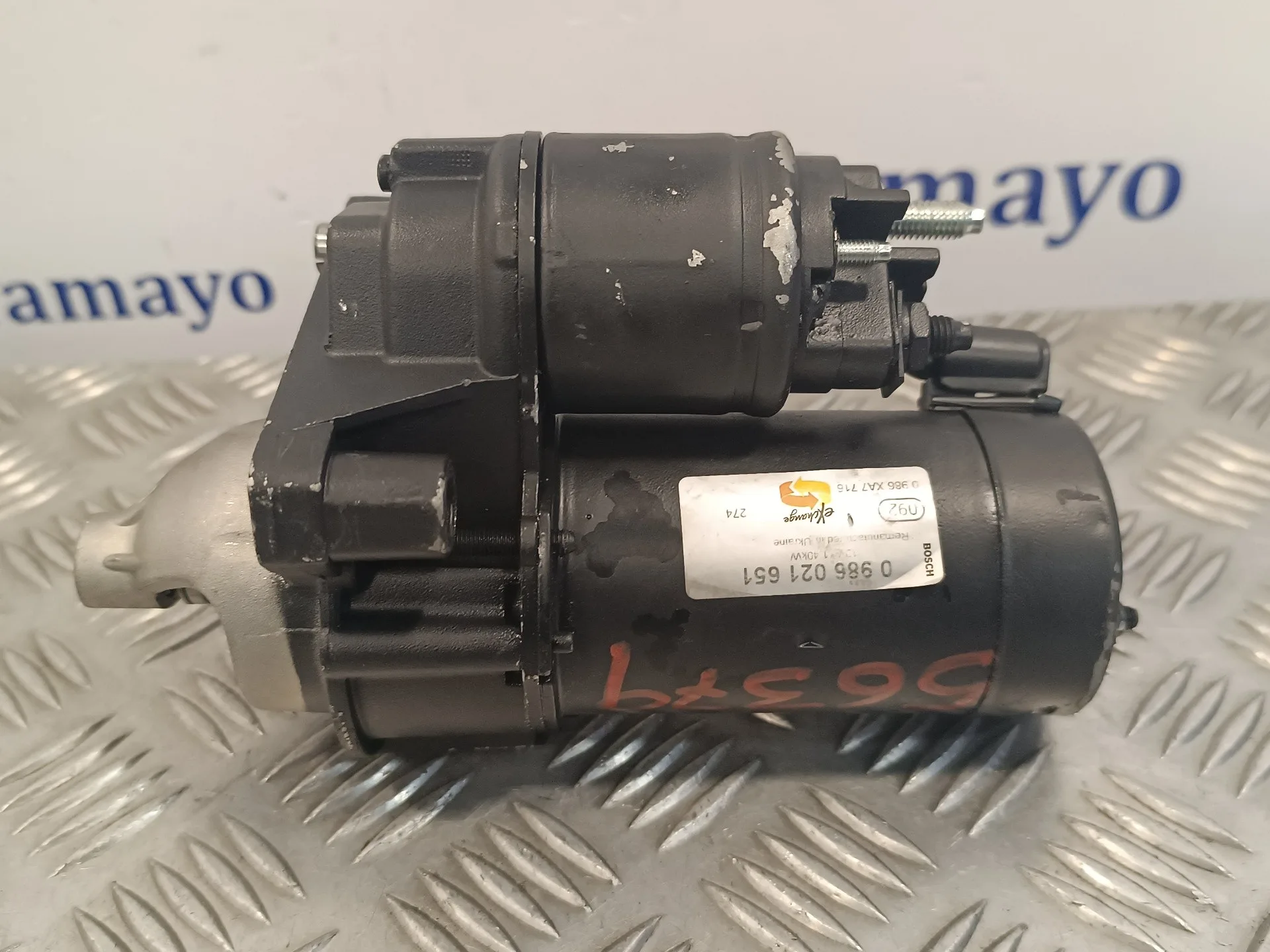 Motor Arranque para Peugeot 407