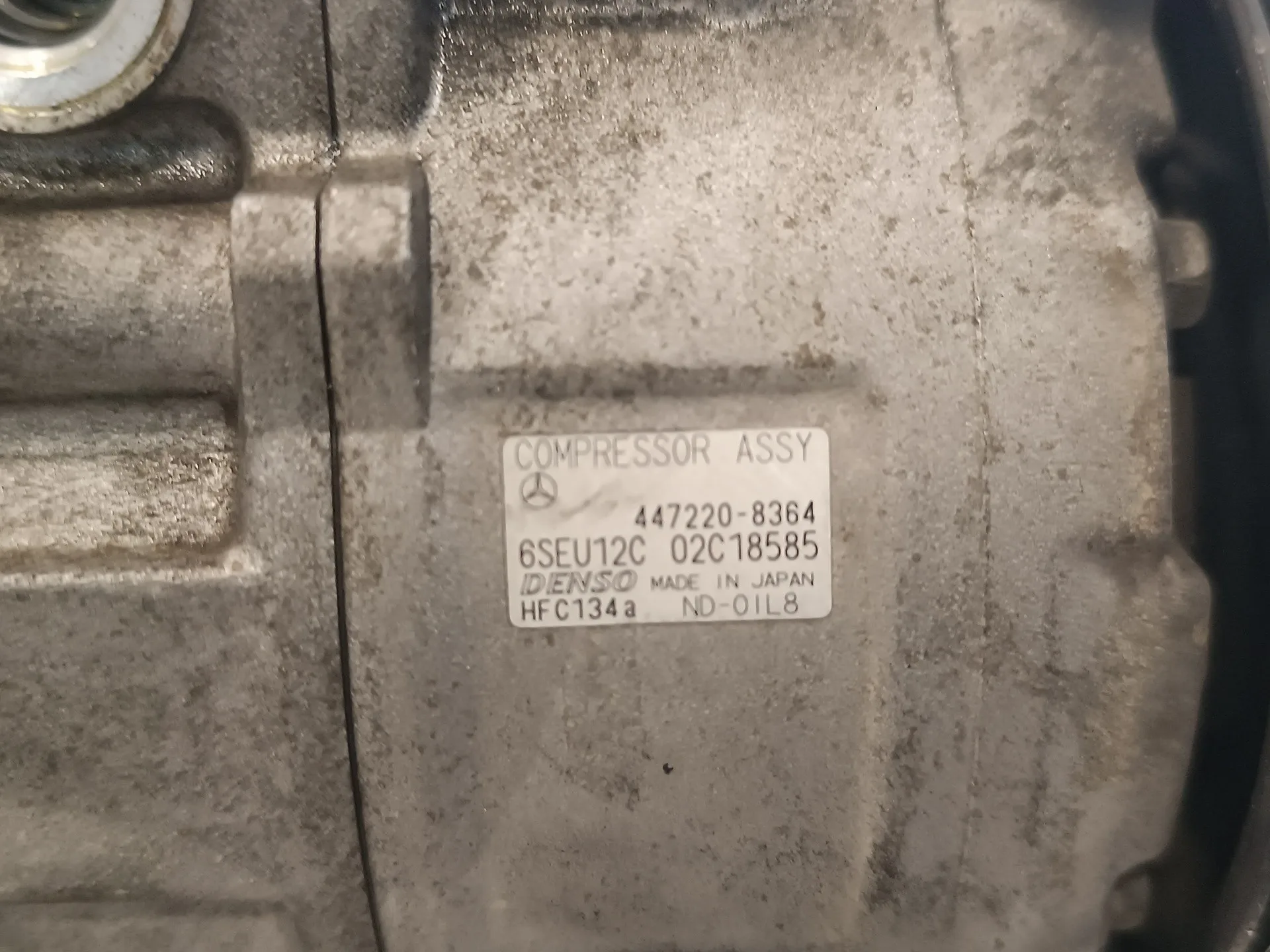 Compresor Aire Acondicionado para Mercedes-Benz Clase A (W168)