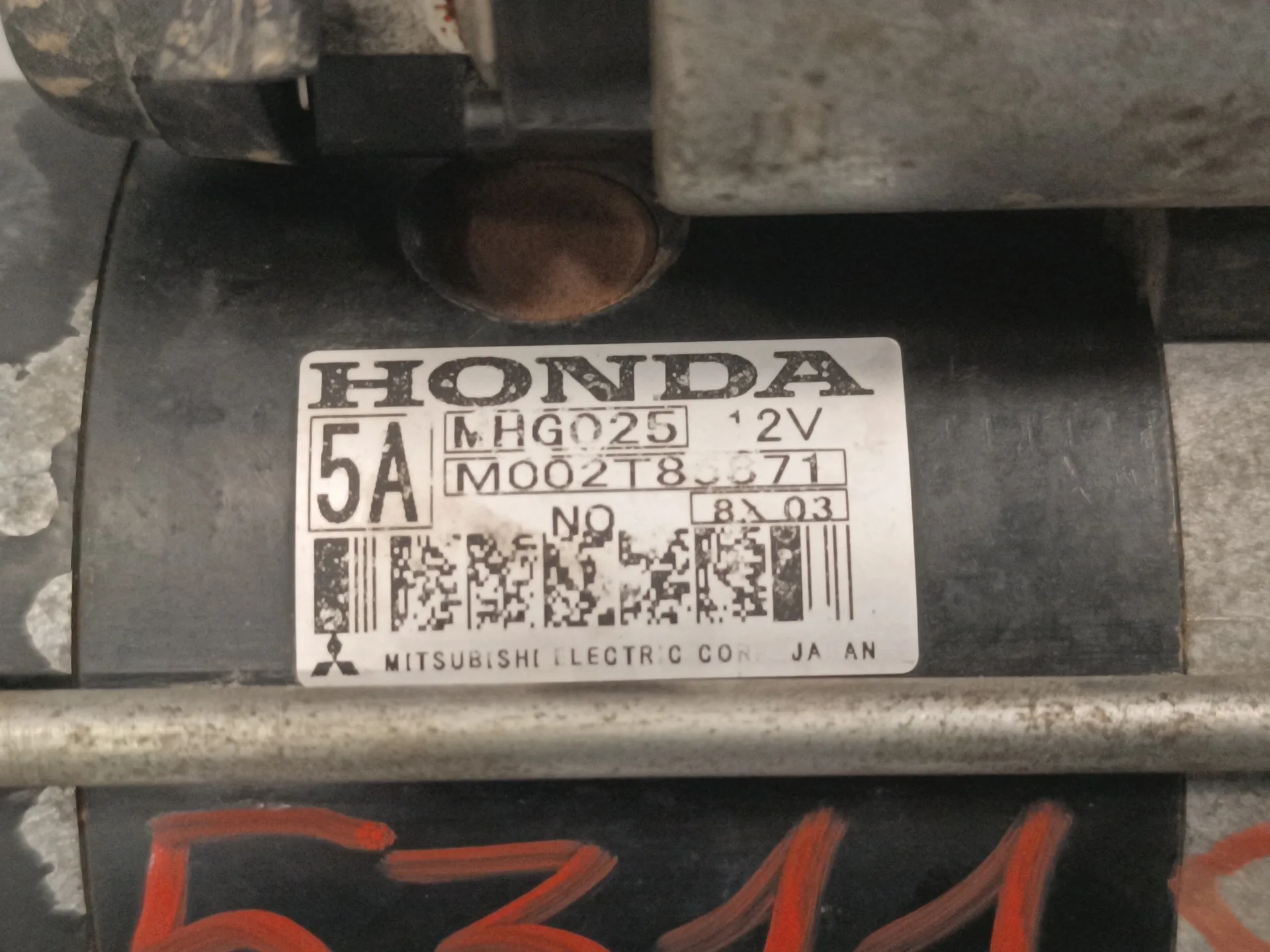 Motor Arranque para Honda Civic Berlina 5 (Fk)