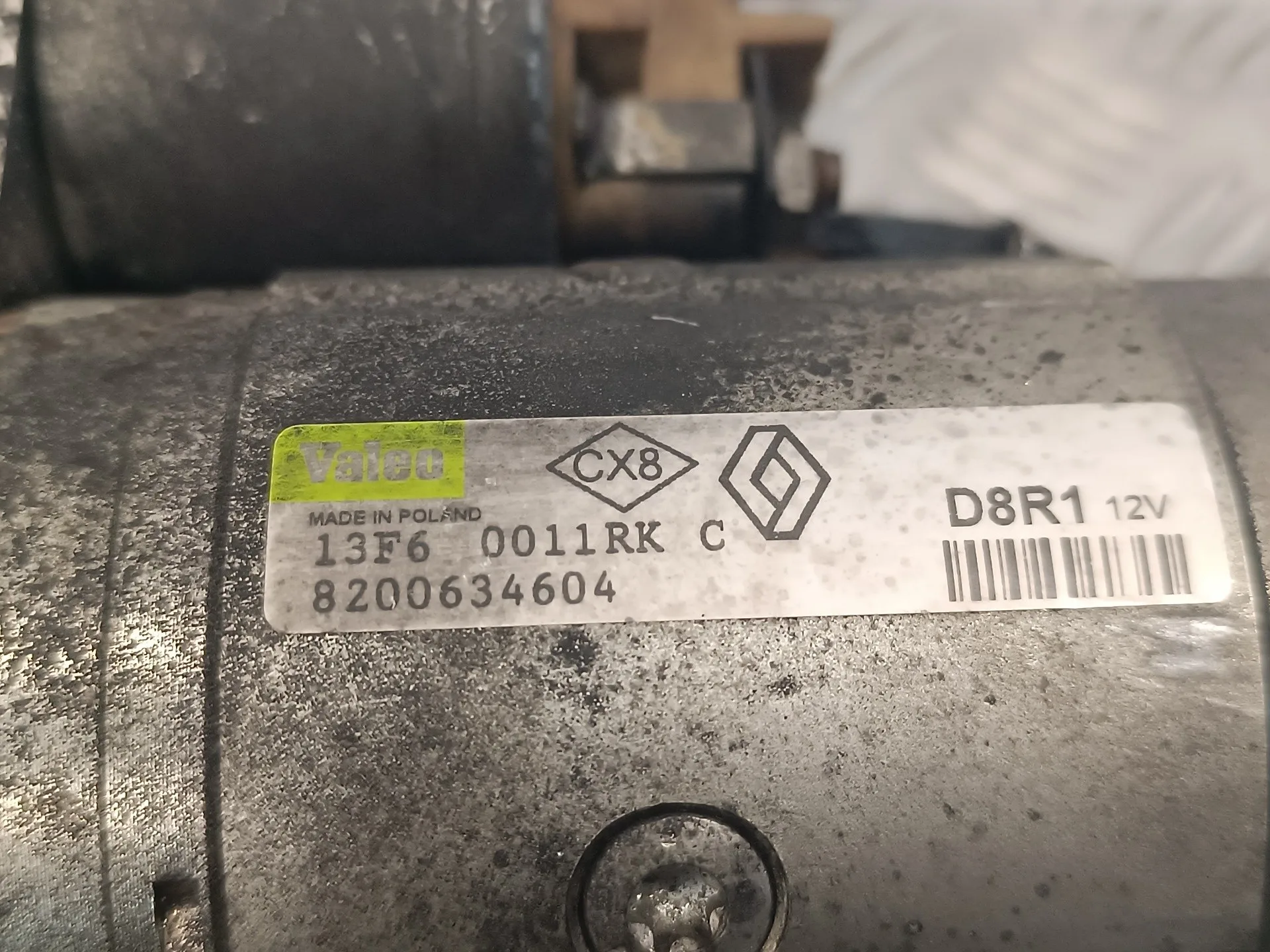 Motor Arranque para Renault Vel Satis (Bj0)