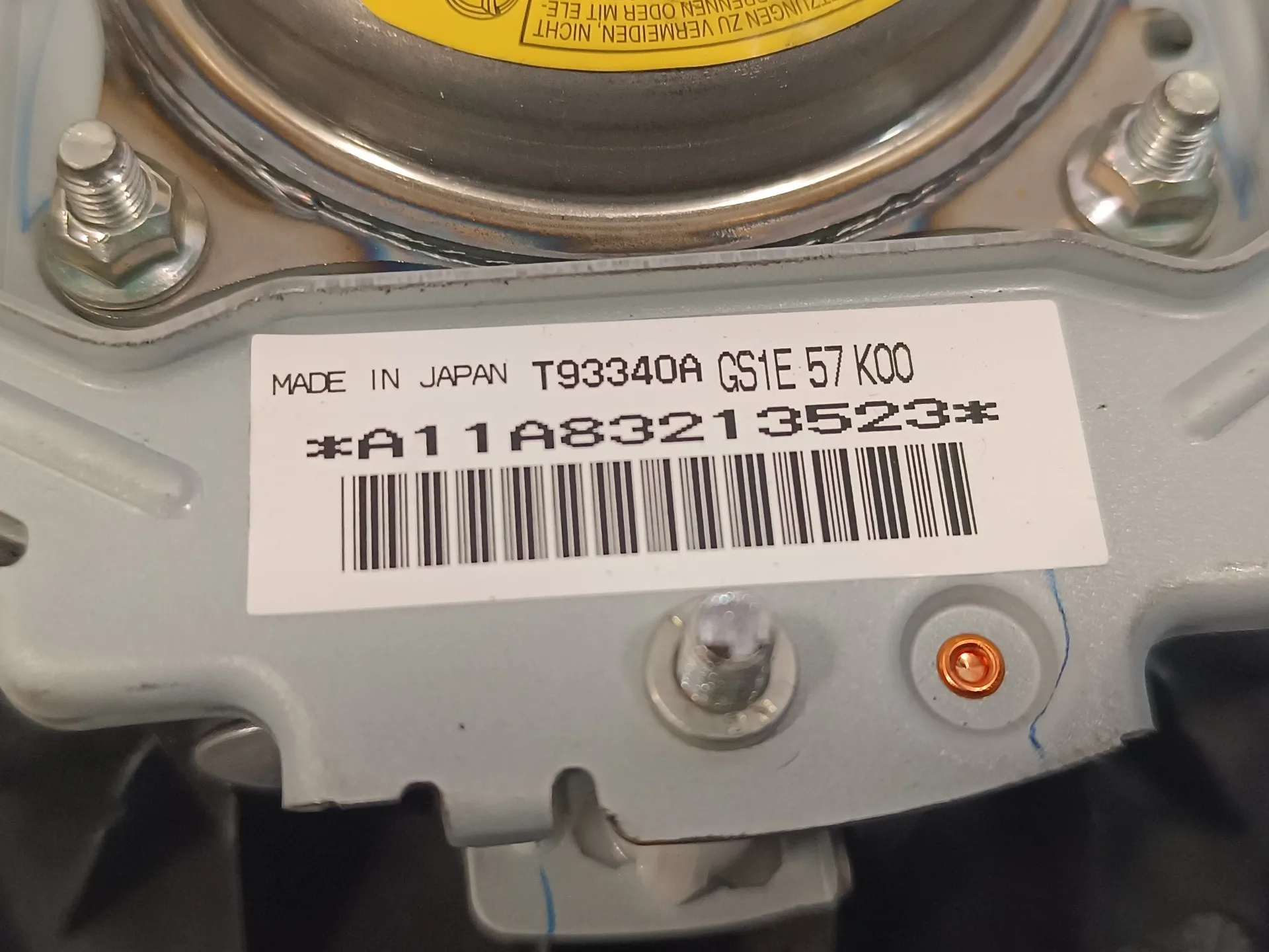 Airbag Delantero Izquierdo para Mazda 6 Lim. (Gh)