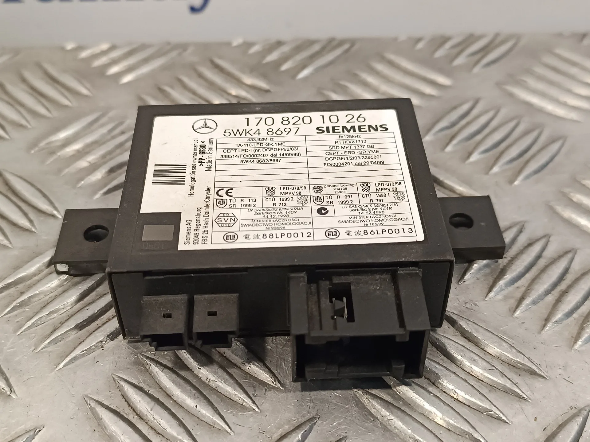 Modulo Electronico para Mercedes-Benz Clase Slk (W170) Roadster