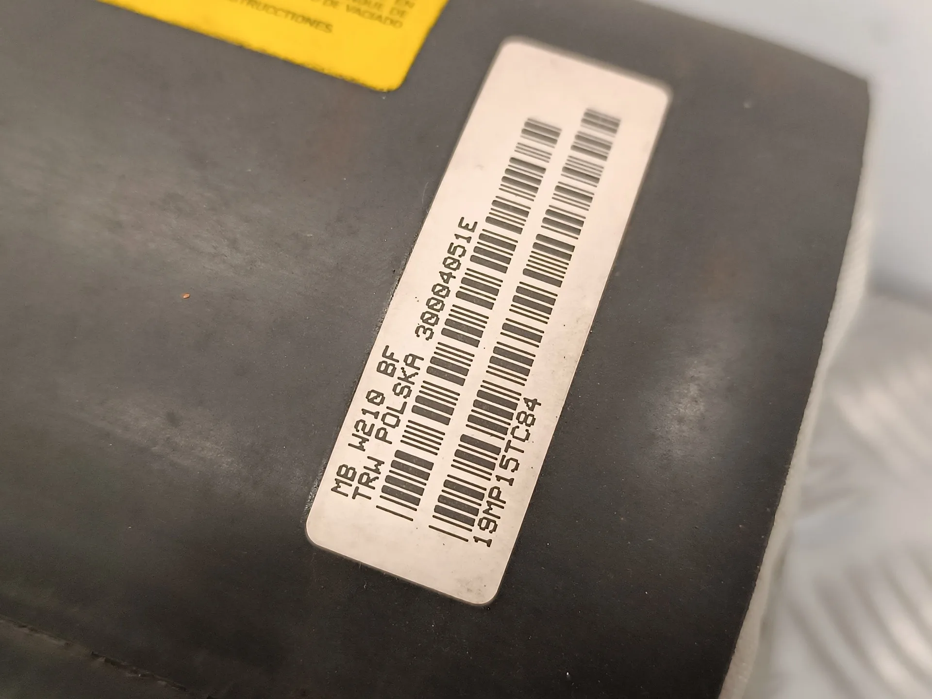 Airbag Delantero Derecho para Mercedes-Benz Clase Slk (W170) Roadster