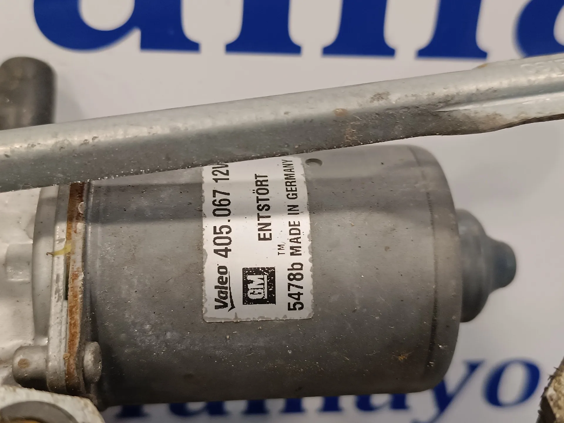 Motor Limpia Delantero para Opel Corsa D