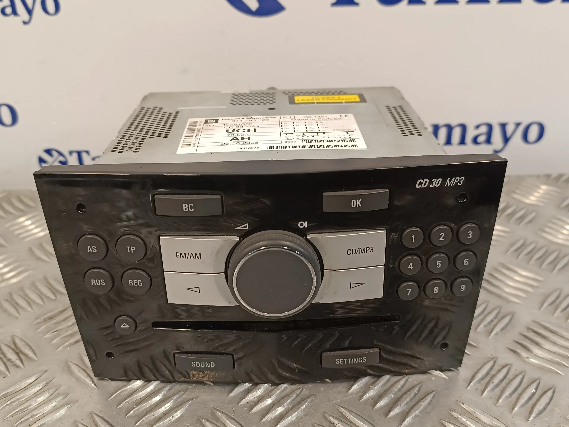 Sistema Audio / Radio Cd para Opel Astra H Caravan