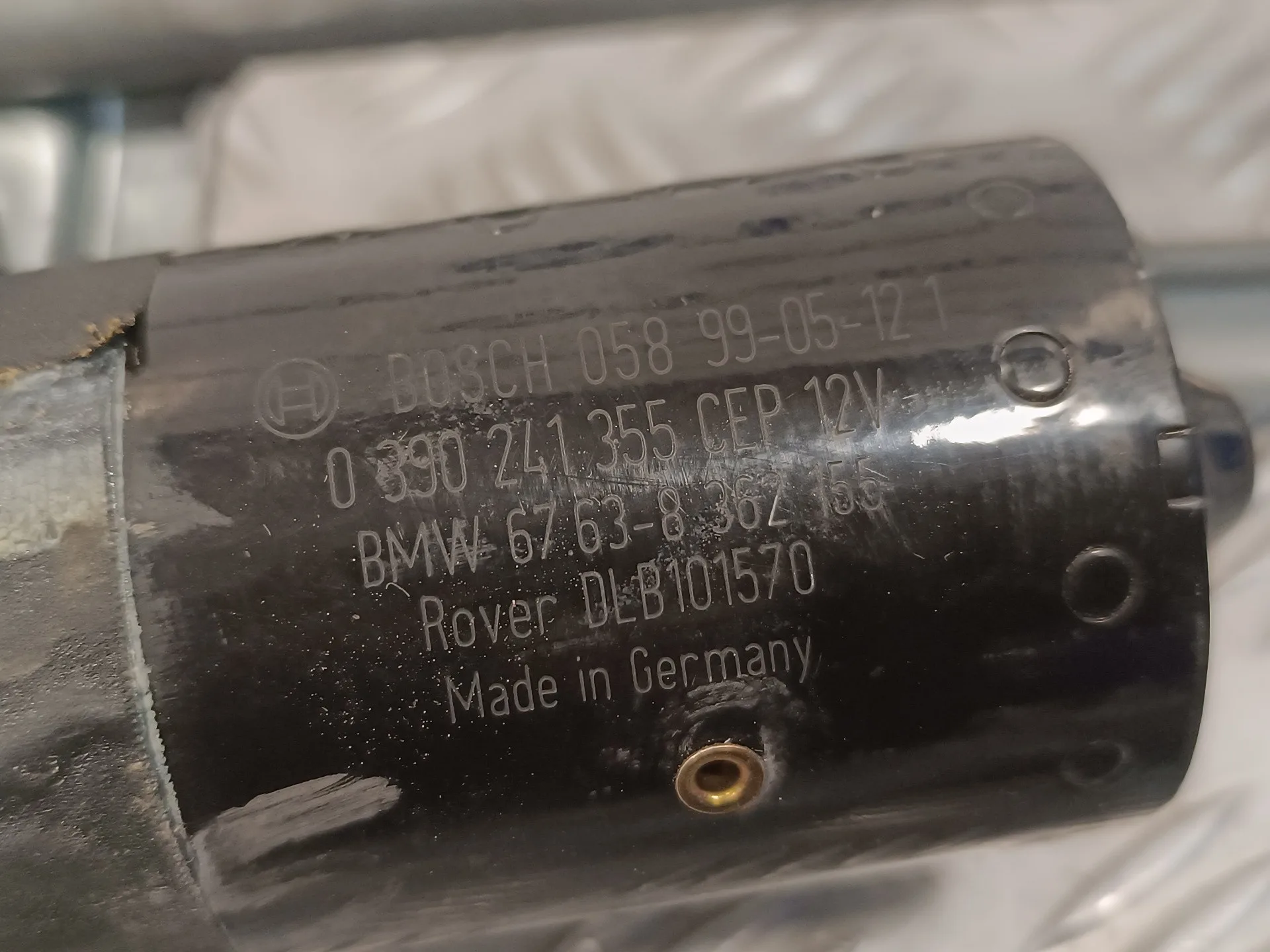 Motor Limpia Delantero para Bmw Serie 3 Coupe (E46)