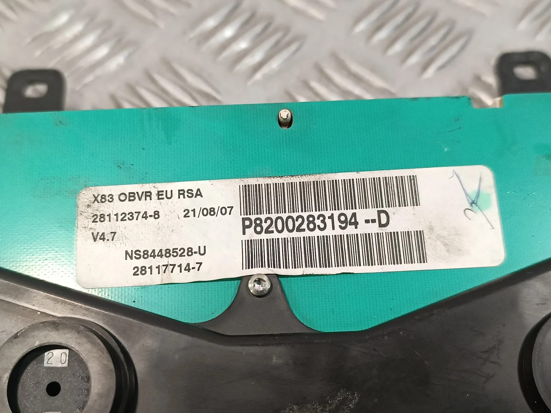 Cuadro Instrumentos para Renault Trafic Caja Cerrada (Ab 4.01)
