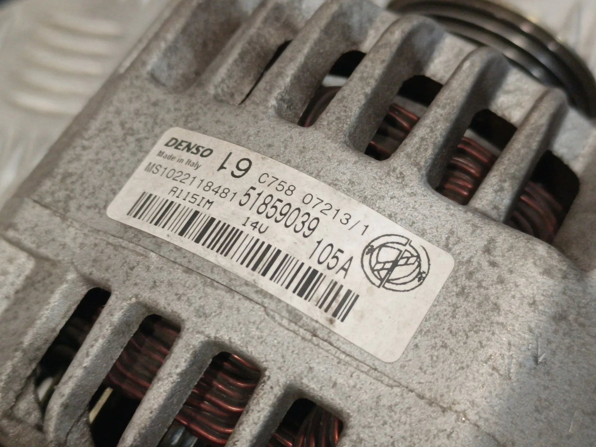 Alternador para Fiat Nuova 500 (150)