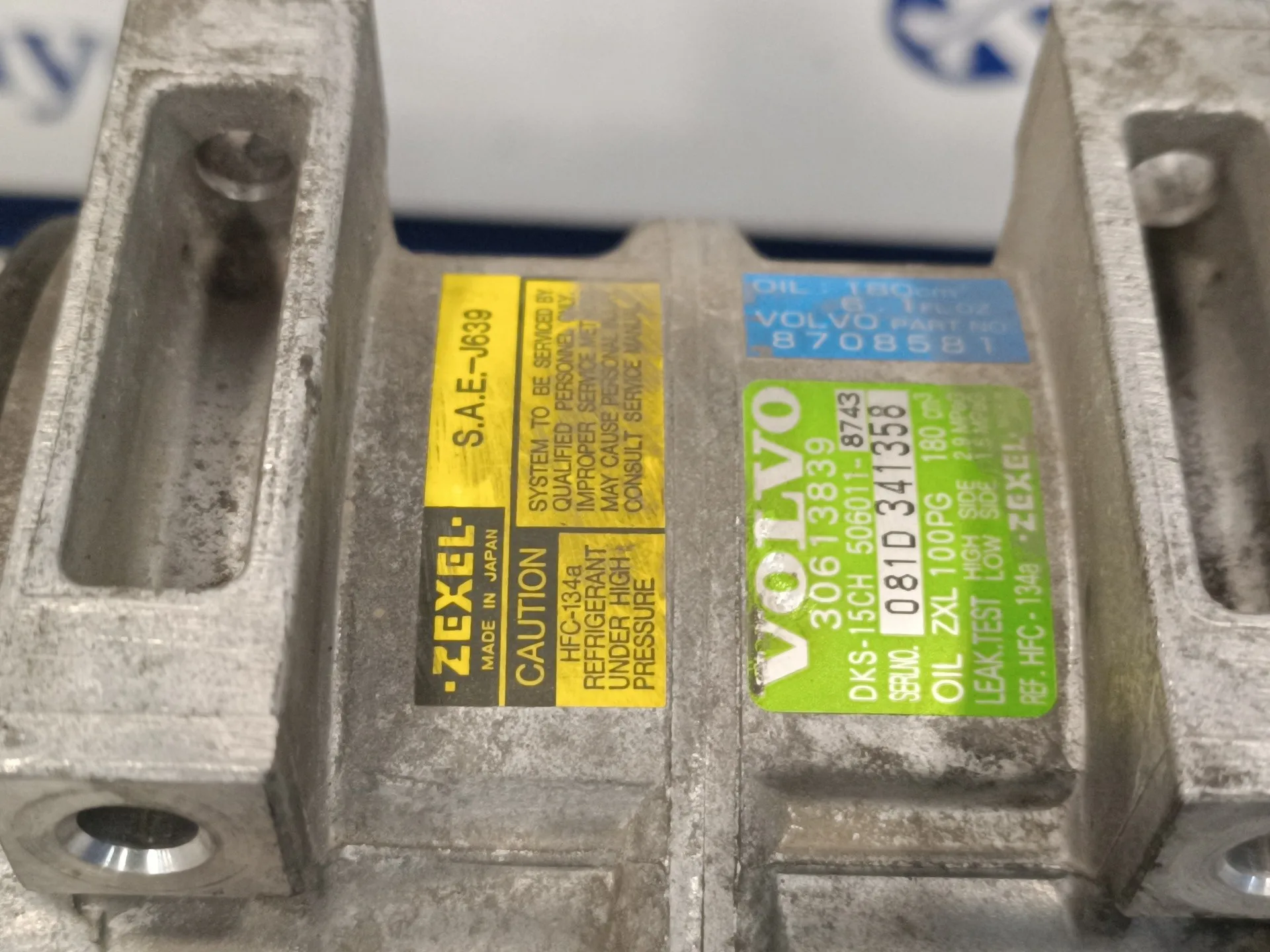 Compresor Aire Acondicionado para Volvo S40 Berlina
