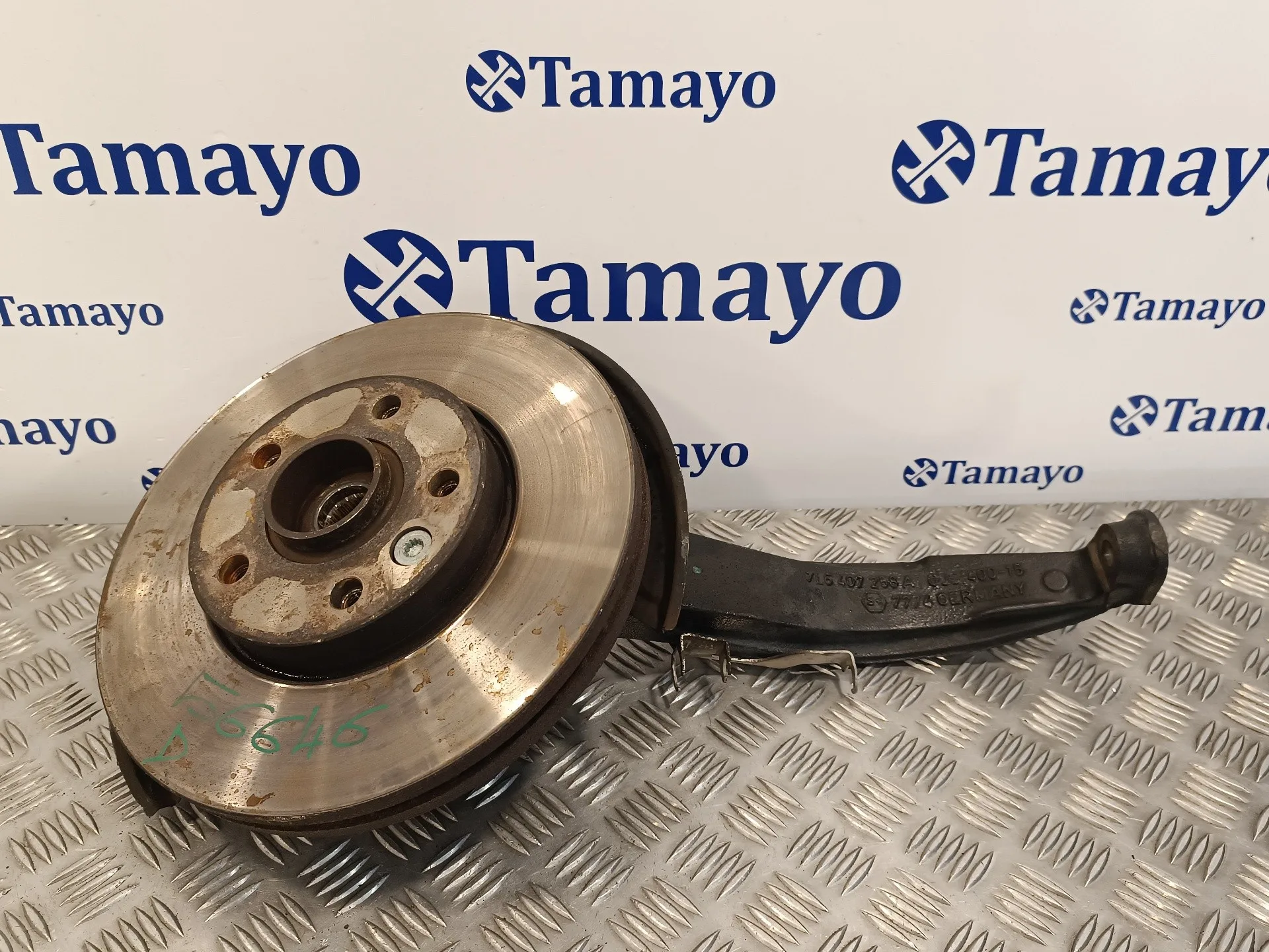 Mangueta Delantera Derecha para Volkswagen Touareg (7La)