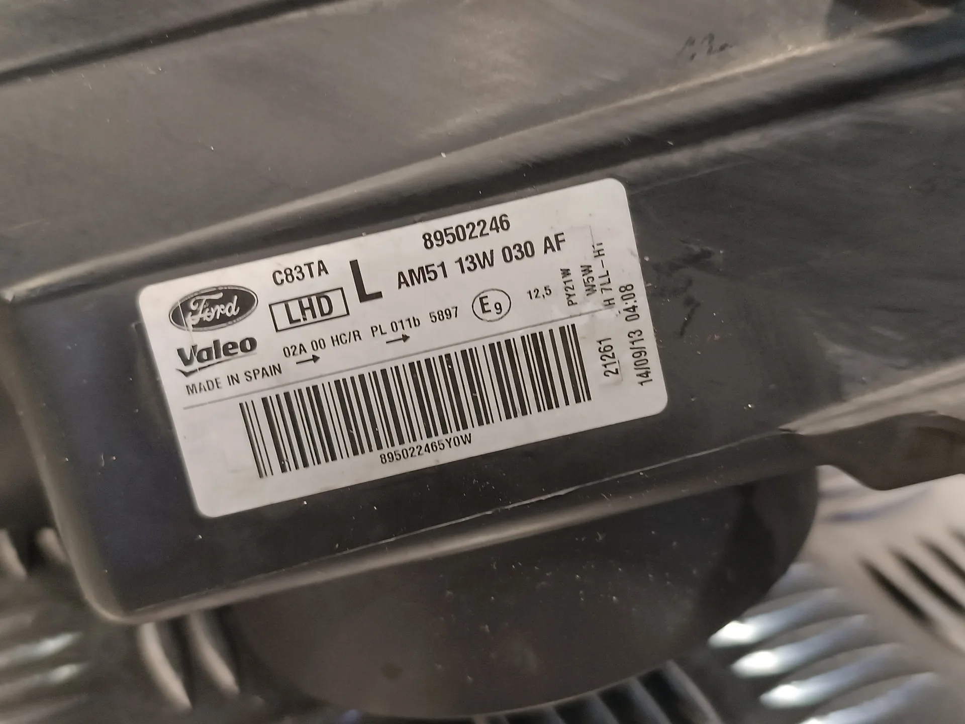 Faro Izquierdo para Ford C-Max
