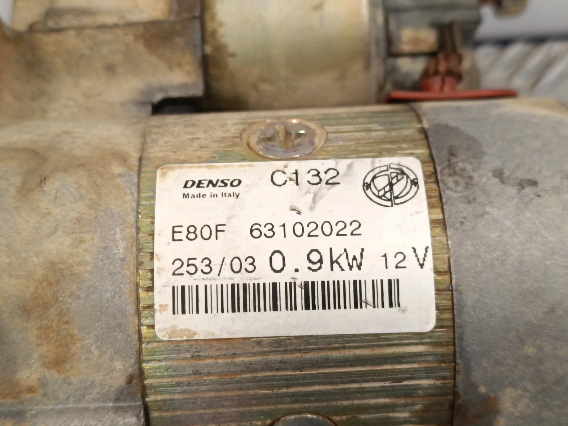 Motor Arranque para Fiat Panda (169)
