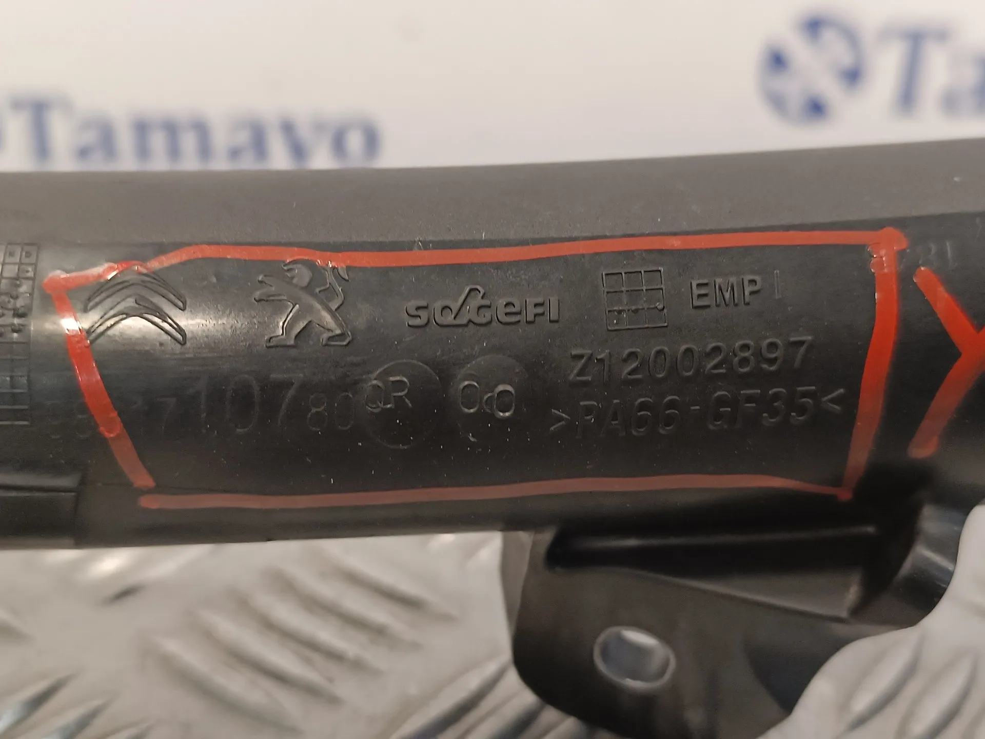 Tubo para Peugeot 508