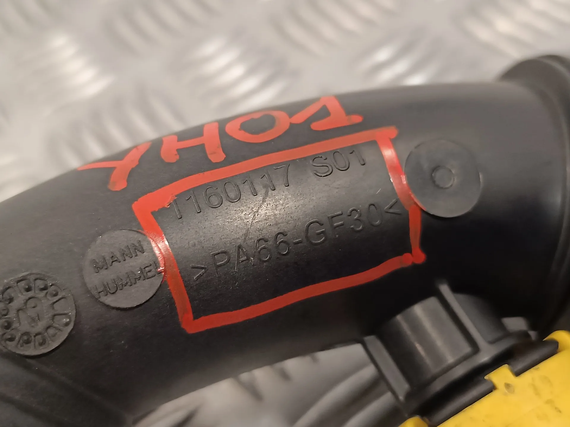 Tubo para Peugeot 508