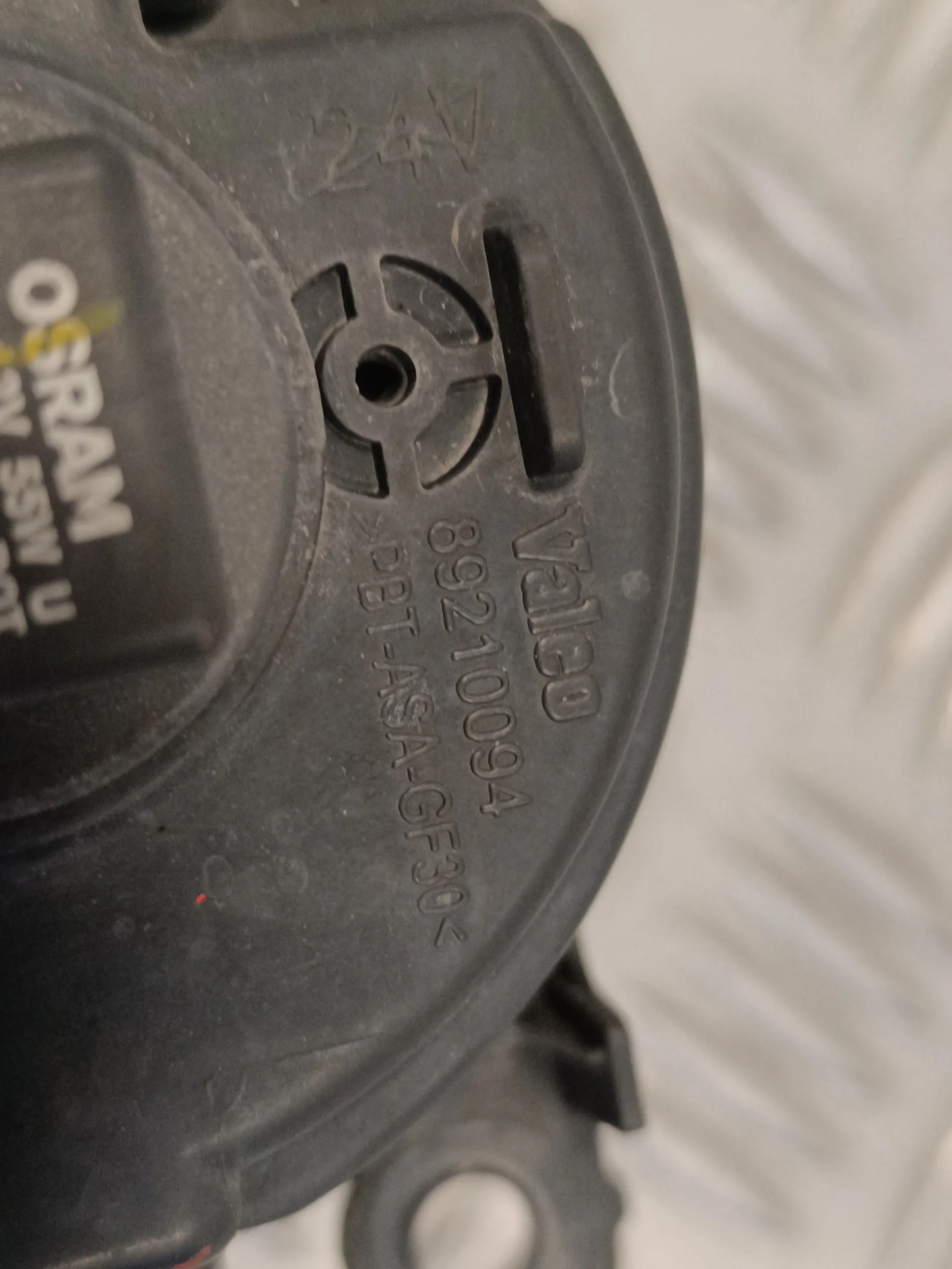 Faro Antiniebla Derecho para Citroën C4 Berlina