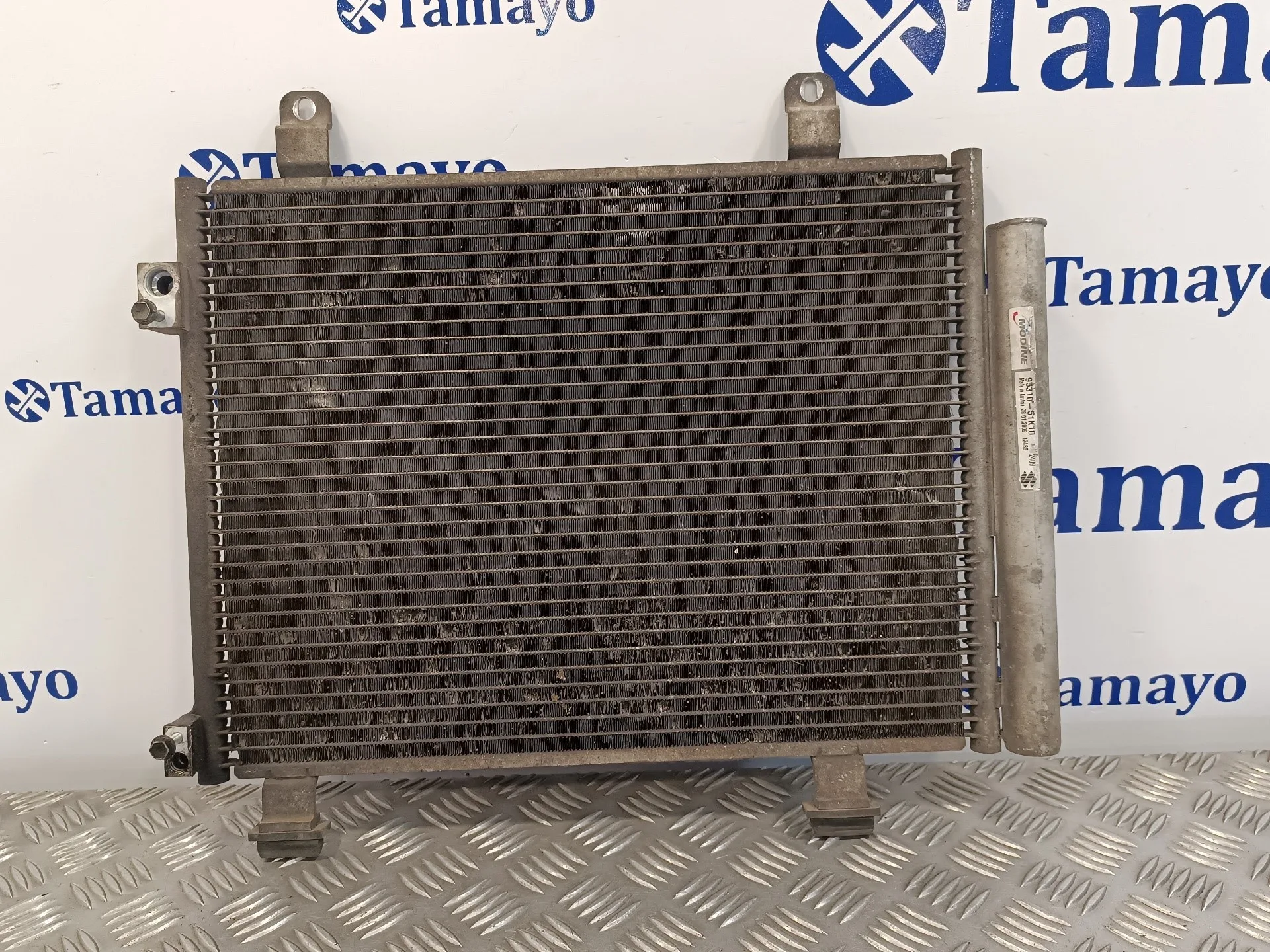 Condensador / Radiador Aire Acondicionado para Opel Agila B