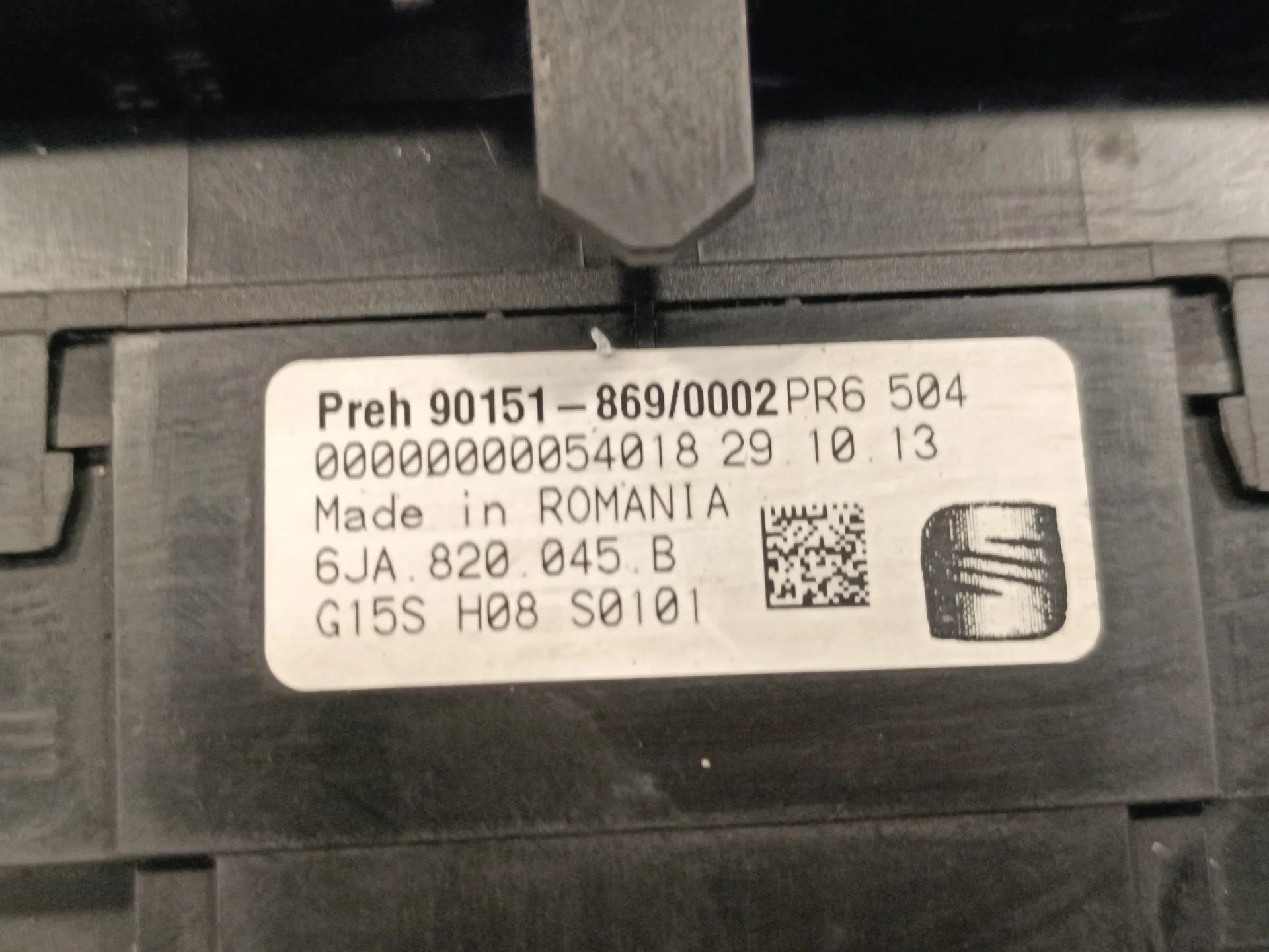 Mando Climatizador para Seat Toledo (Kg3)