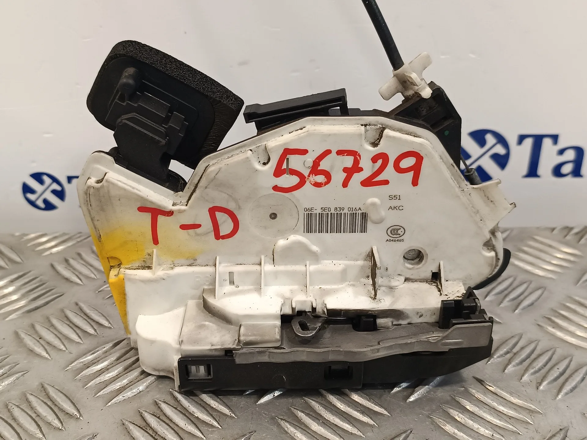 Cerradura Puerta Trasera Derecha para Seat Toledo (Kg3)