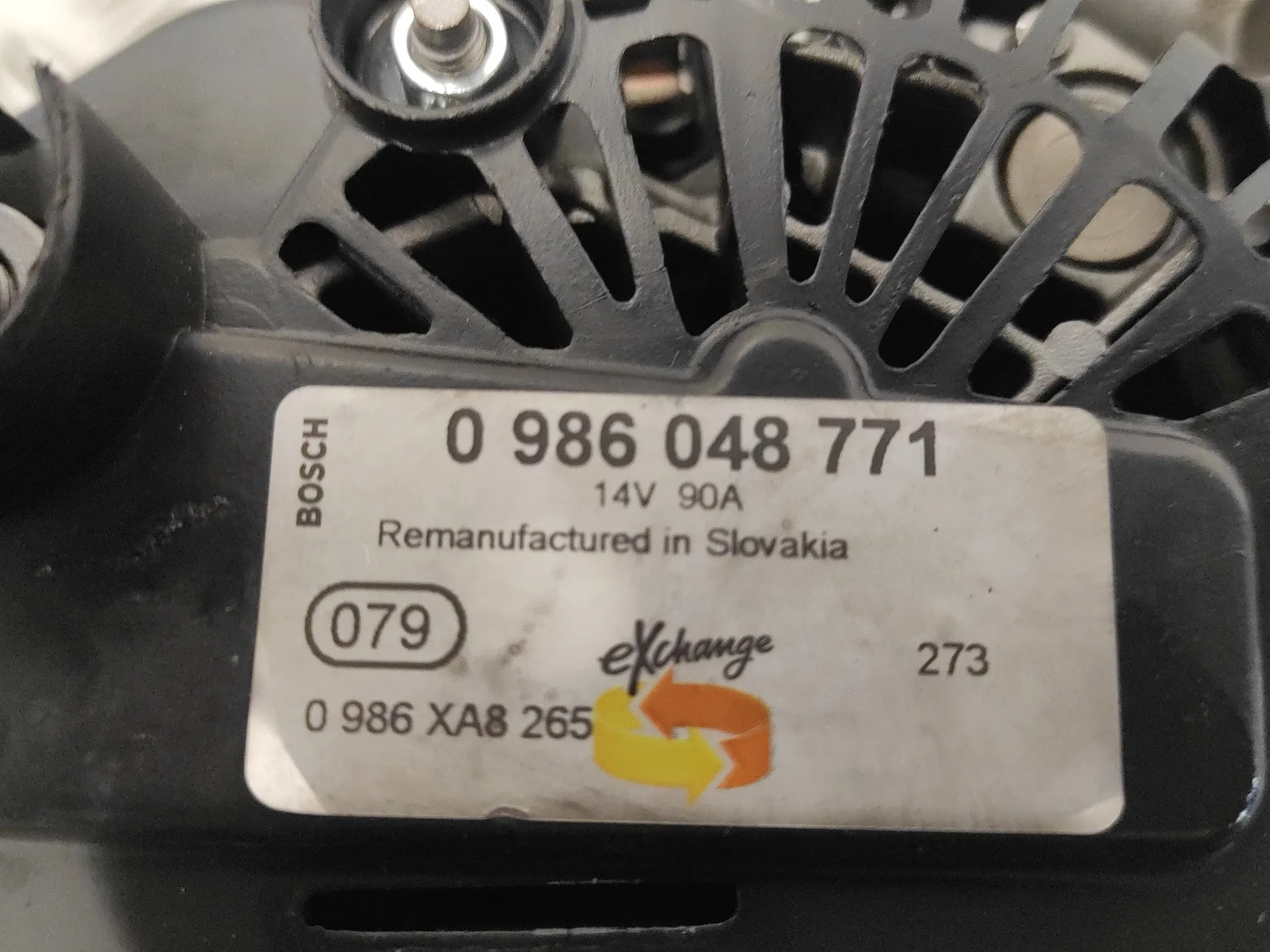 Alternador para Fiat Fiorino