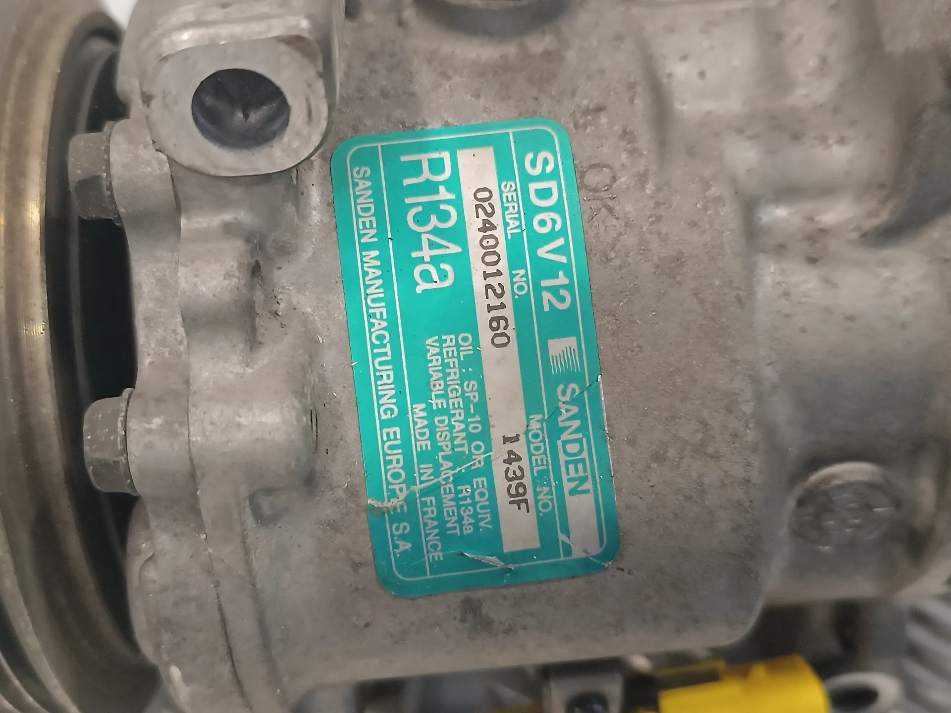 Compresor Aire Acondicionado para Citroën C3