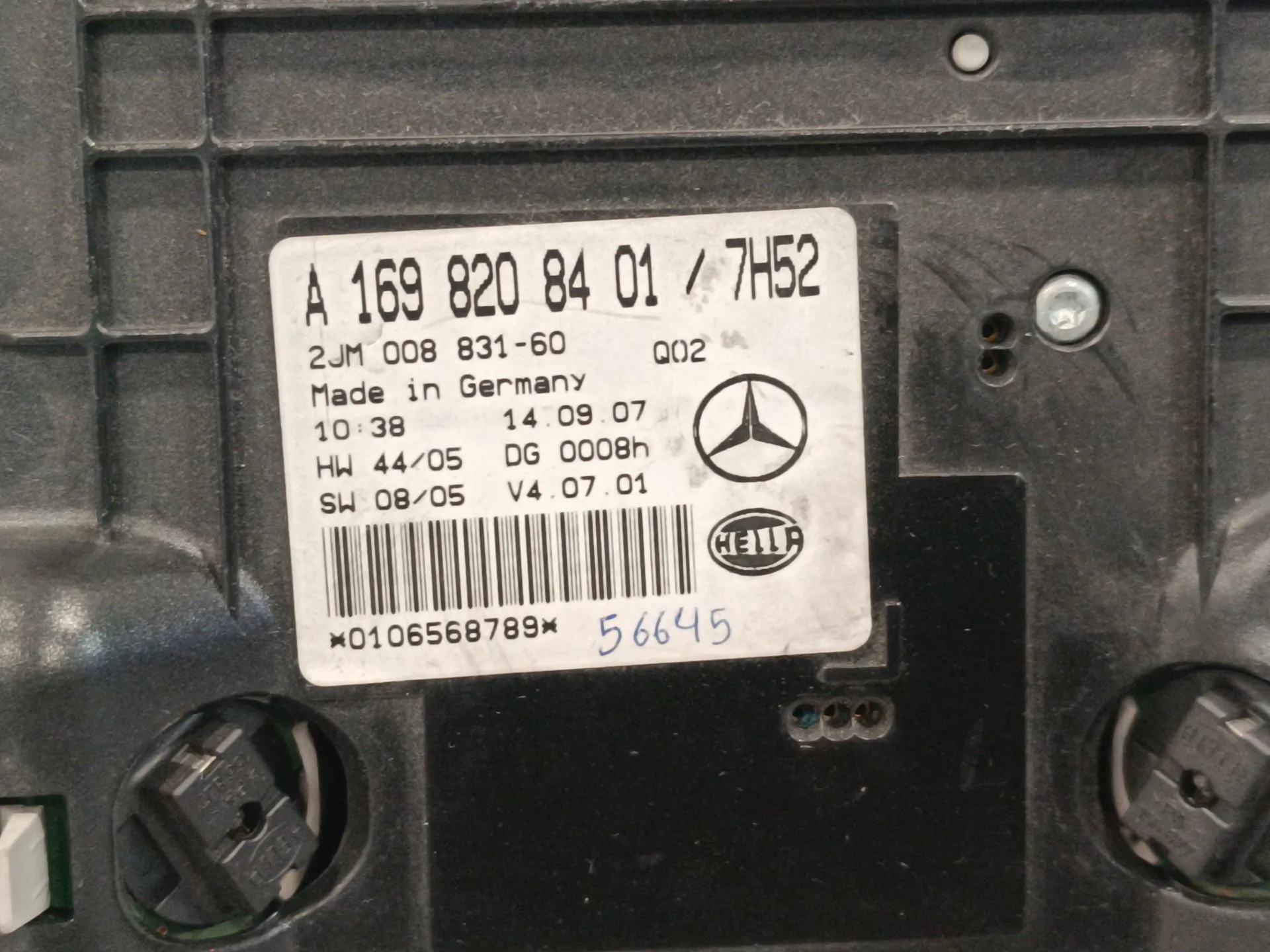 Luz Interior para Mercedes-Benz Clase A (W169)