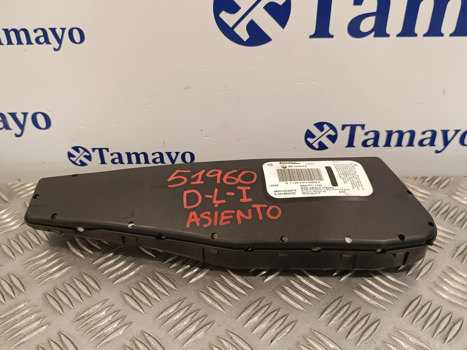 Airbag Lateral Delantero Izquierdo para Renault Scenic Iii
