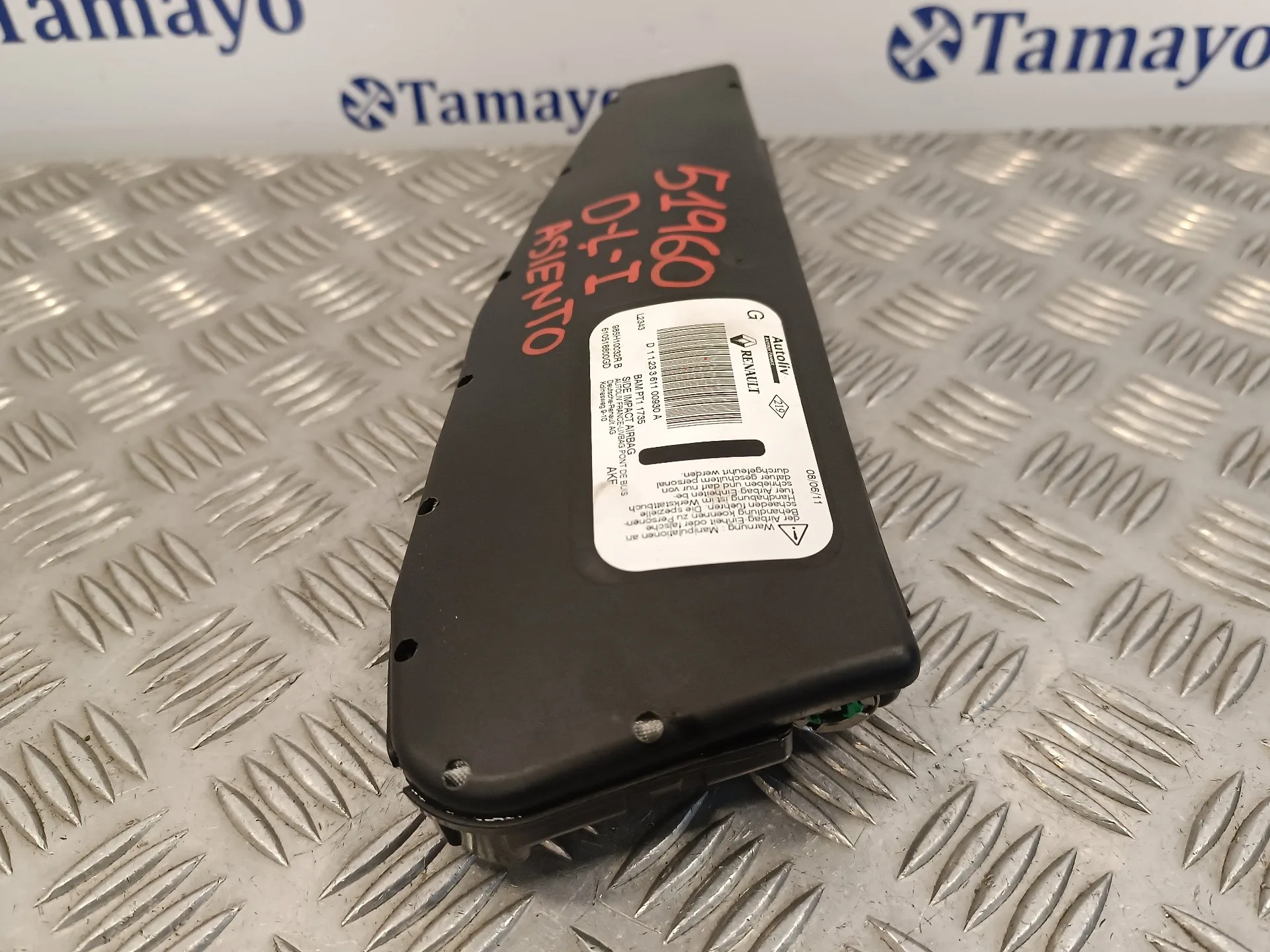 Airbag Lateral Delantero Izquierdo para Renault Scenic Iii
