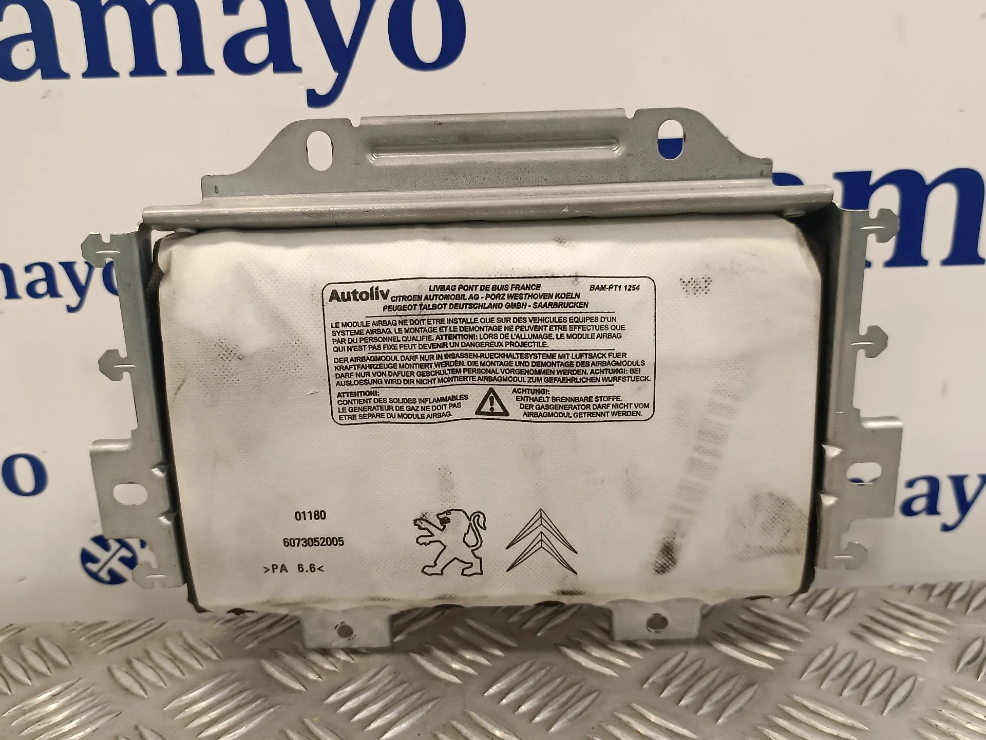 Airbag Delantero Derecho para Peugeot 308