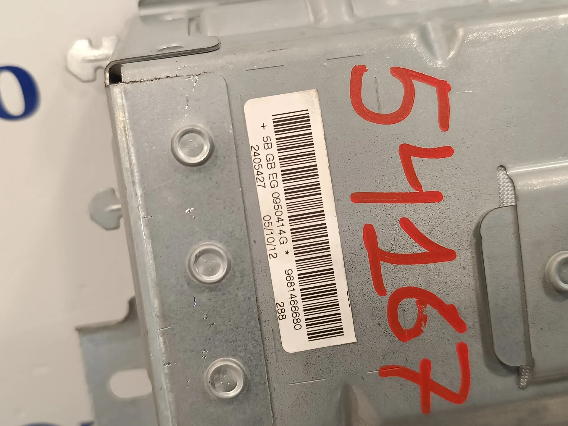 Airbag Delantero Derecho para Peugeot 308