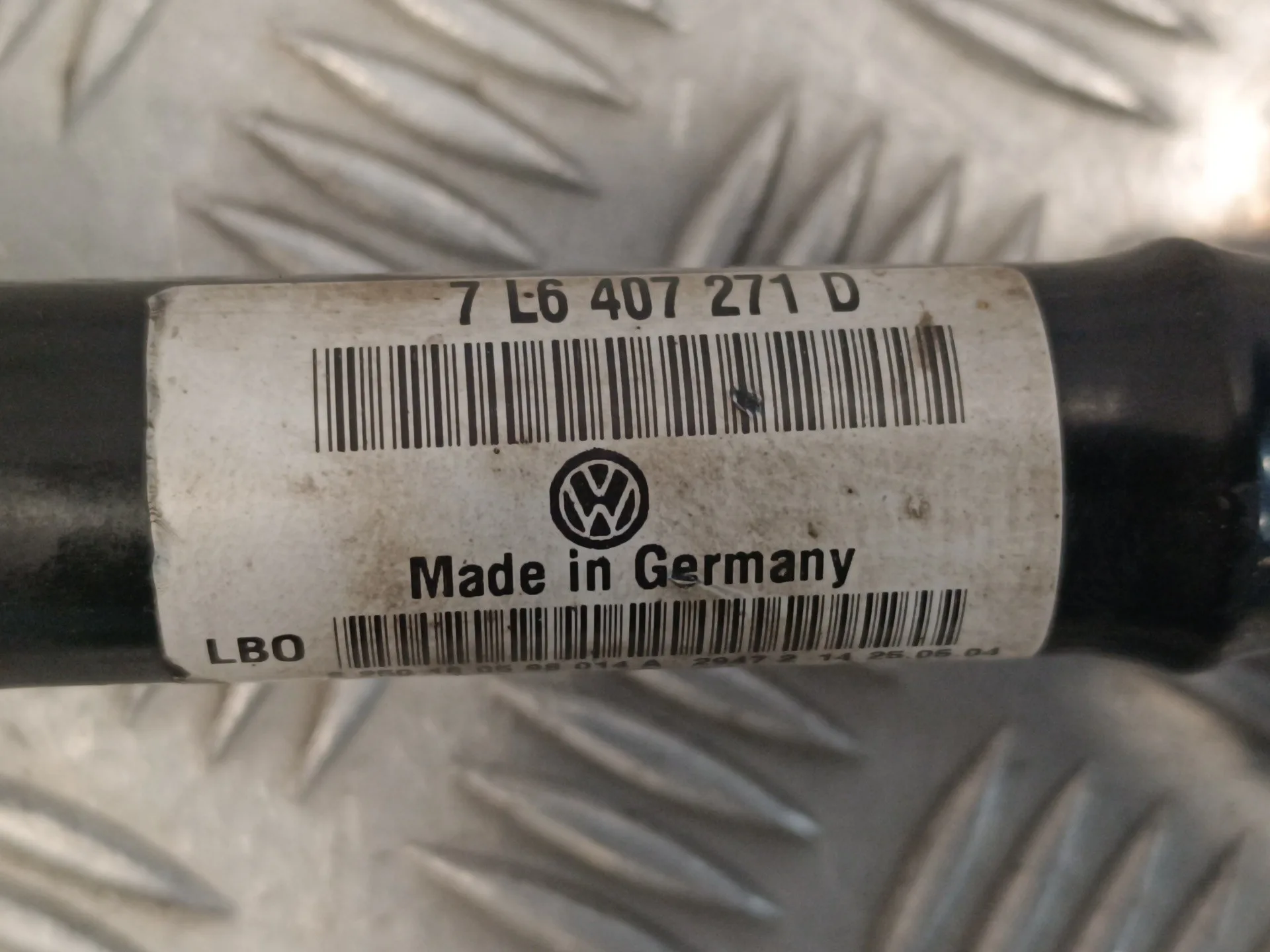 Transmision Delantera Derecha para Volkswagen Touareg (7La)