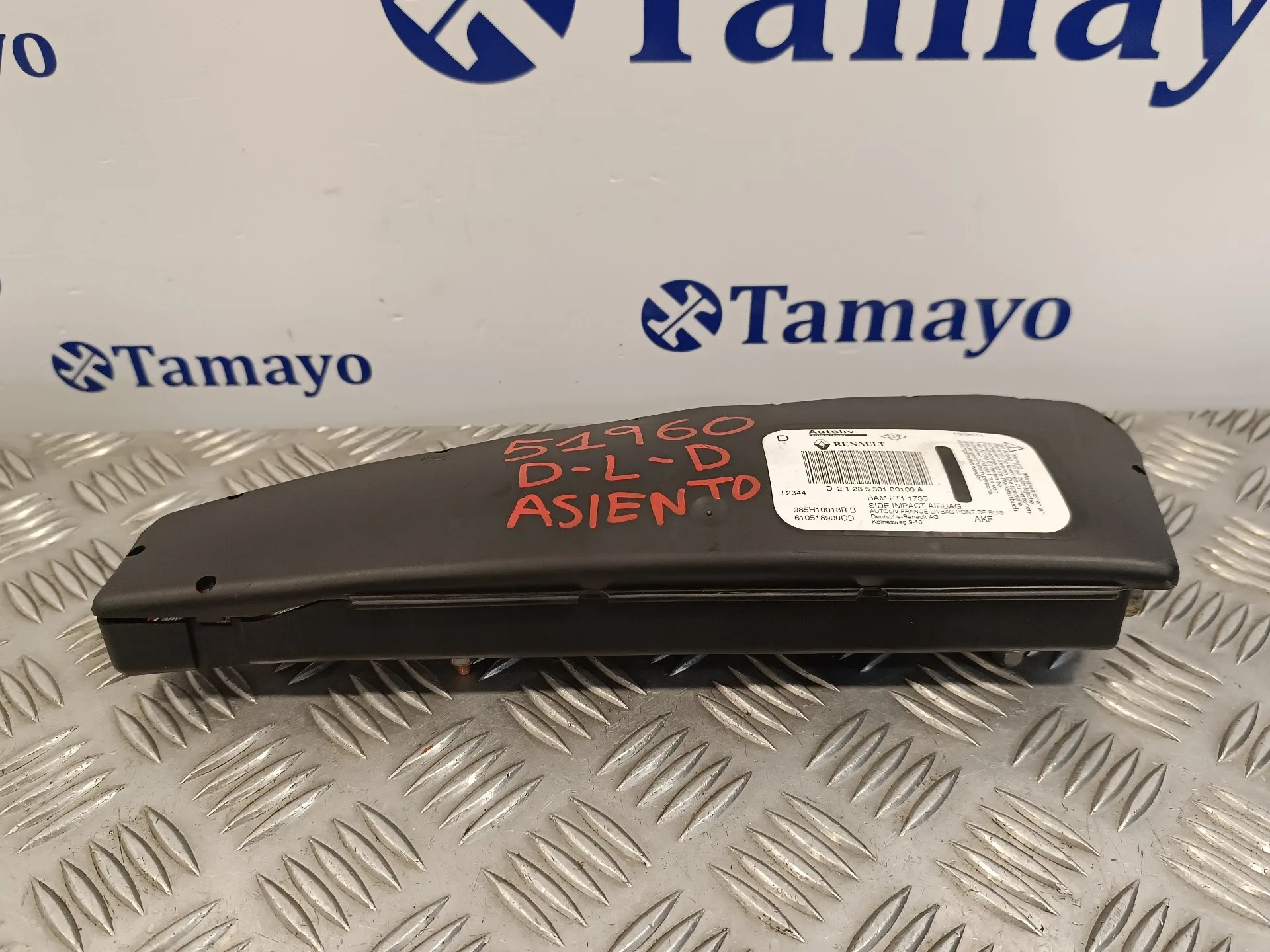Airbag Asiento Delantero Derecho para Renault Scenic Iii