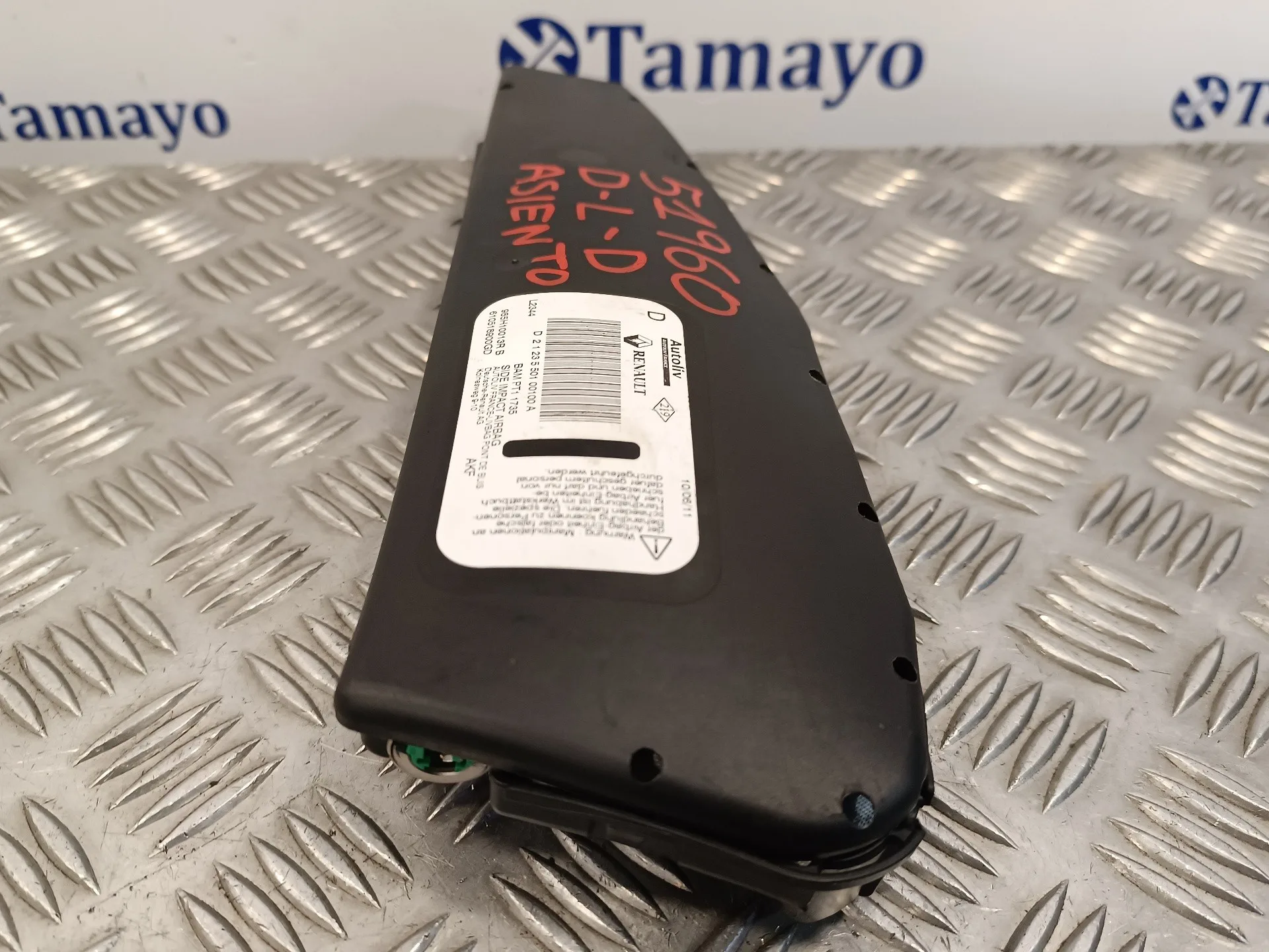 Airbag Asiento Delantero Derecho para Renault Scenic Iii