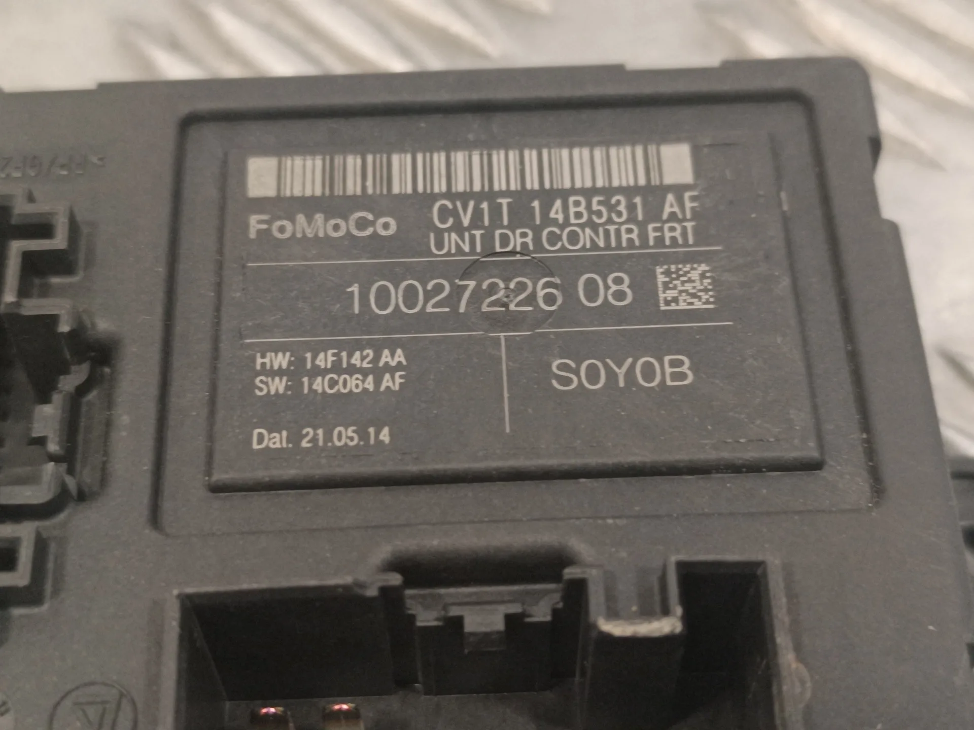 Modulo Confort para Ford Fiesta (Ccn)