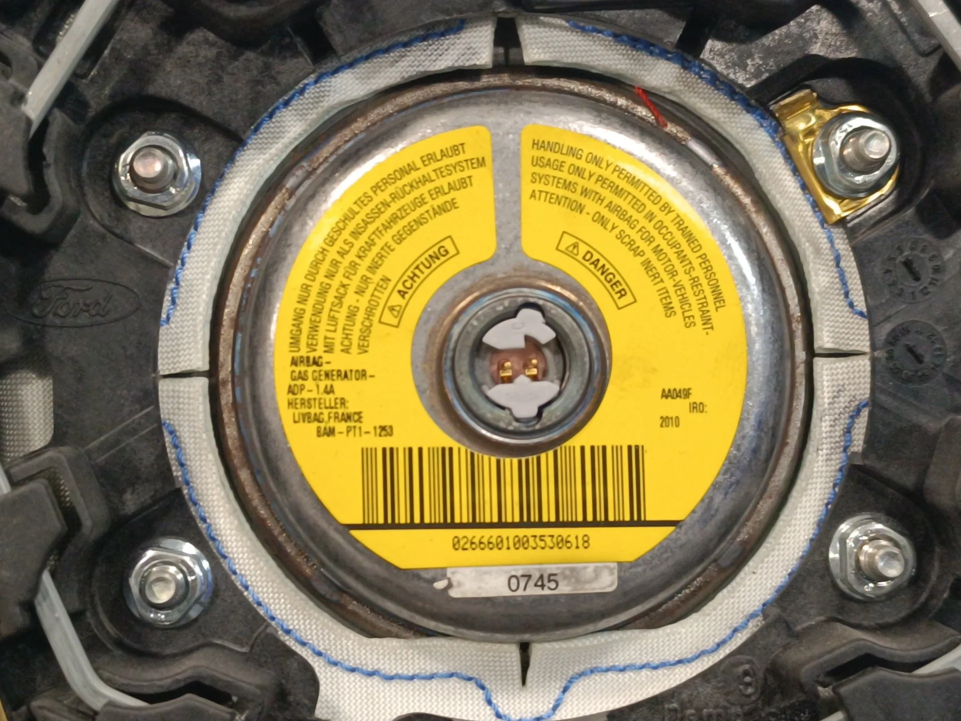 Airbag Delantero Izquierdo para Ford Kuga (Cbv)