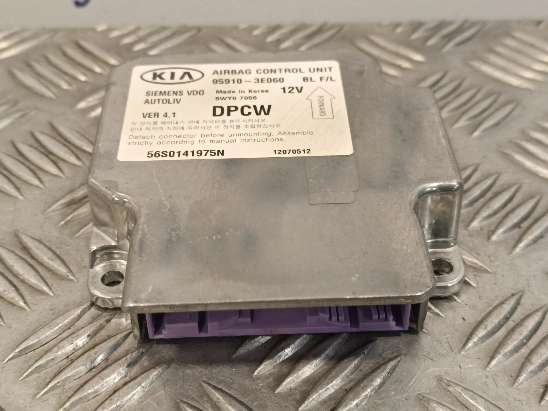 Centralita Airbag para Kia Sorento