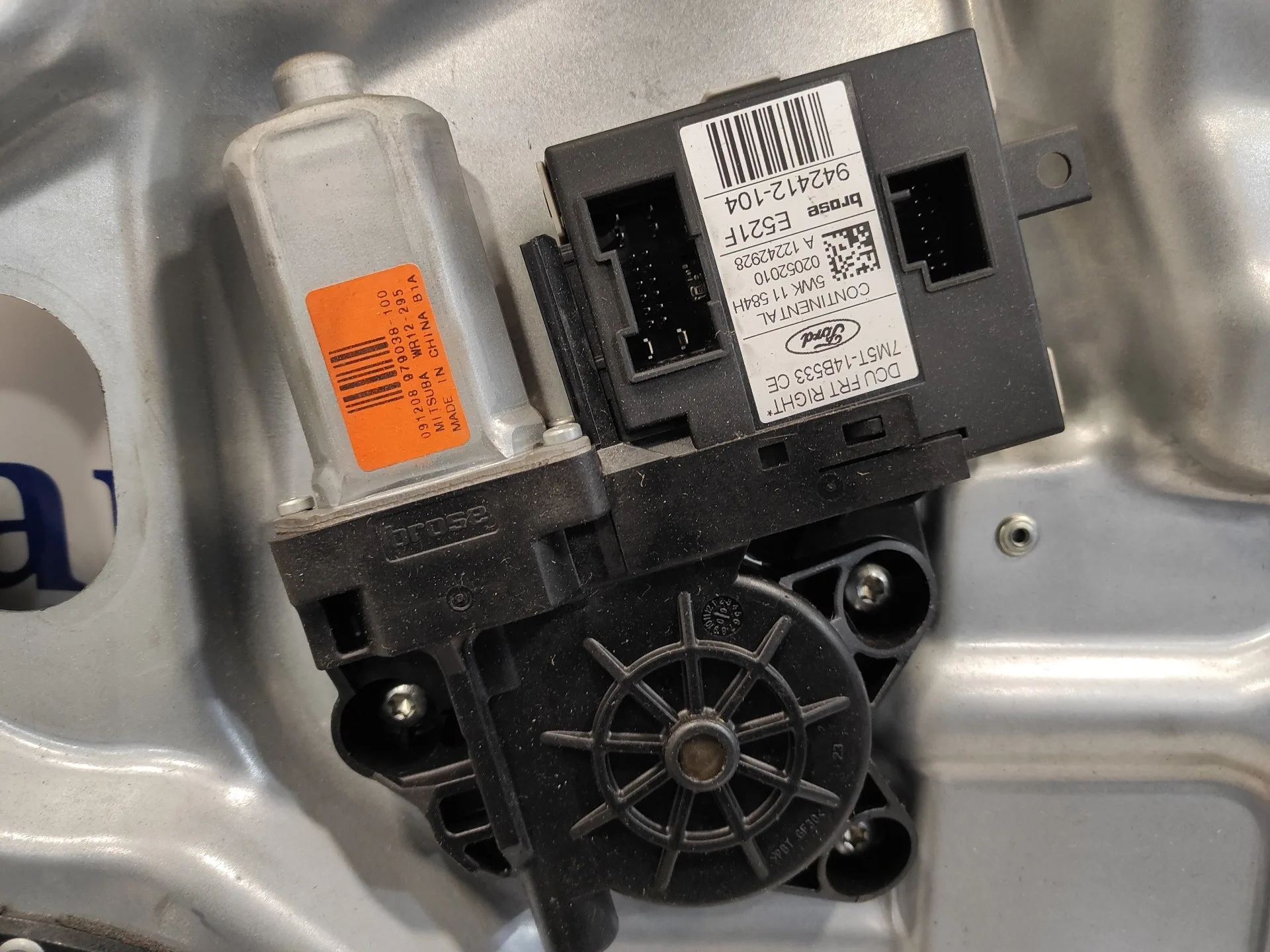 Elevalunas Delantero Derecho para Ford Kuga (Cbv)