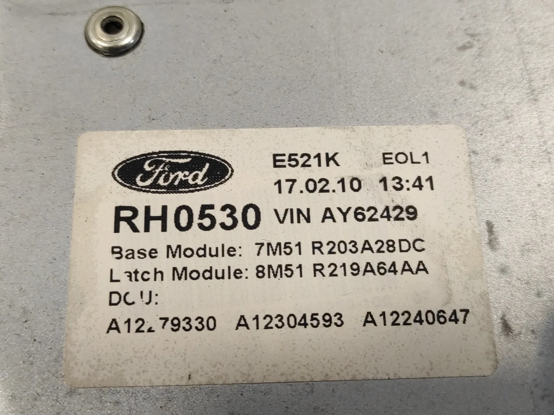 Elevalunas Delantero Derecho para Ford Kuga (Cbv)