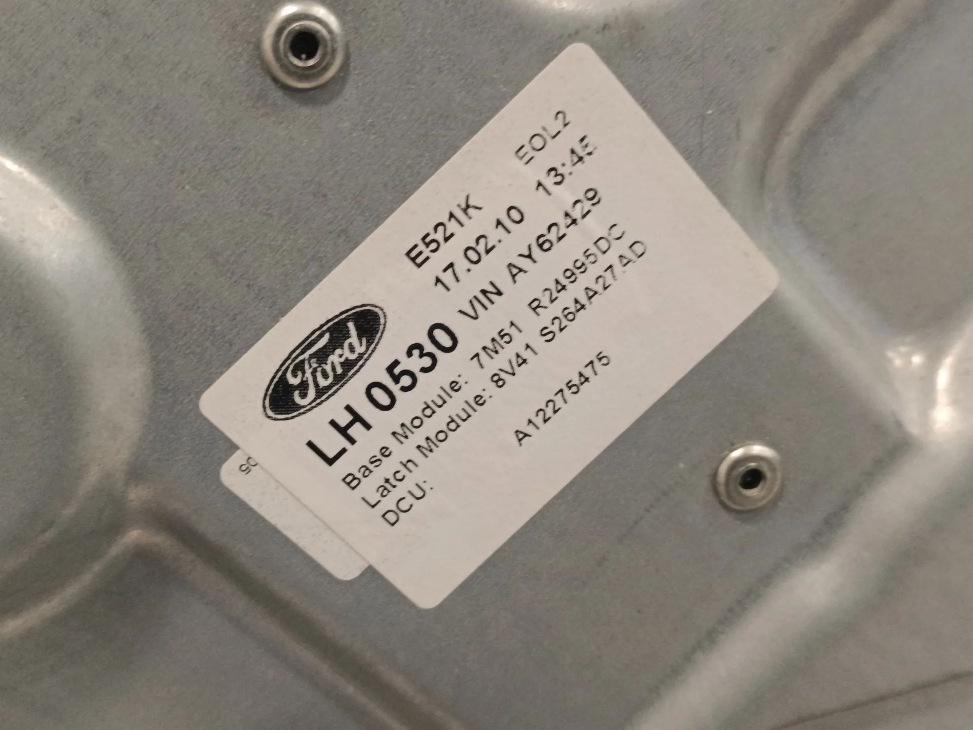 Elevalunas Trasero Izquierdo para Ford Kuga (Cbv)